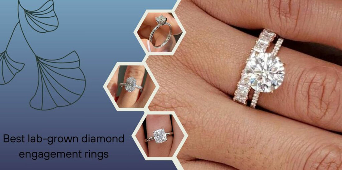 lab grown diamond engagement rings