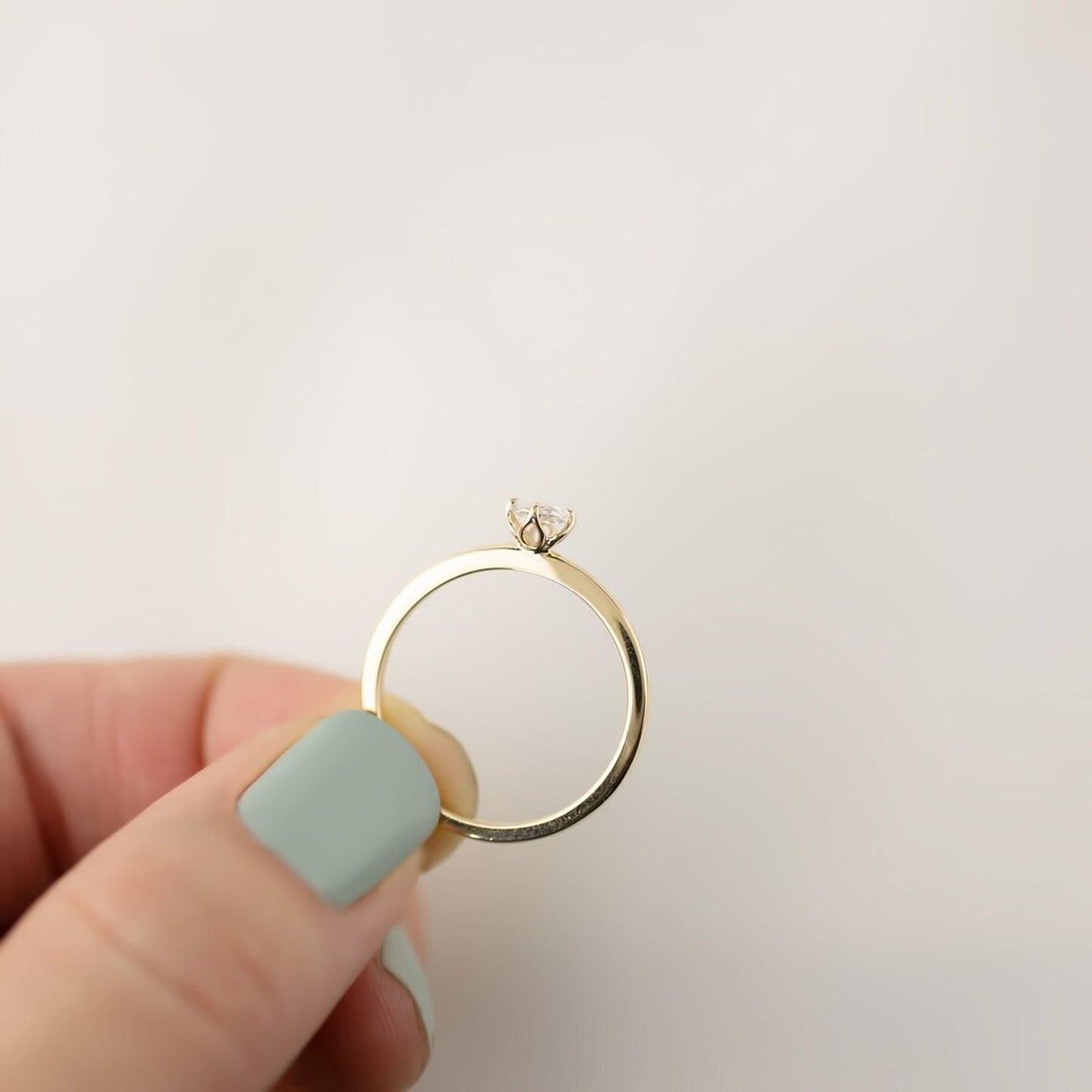 minimal wedding ring