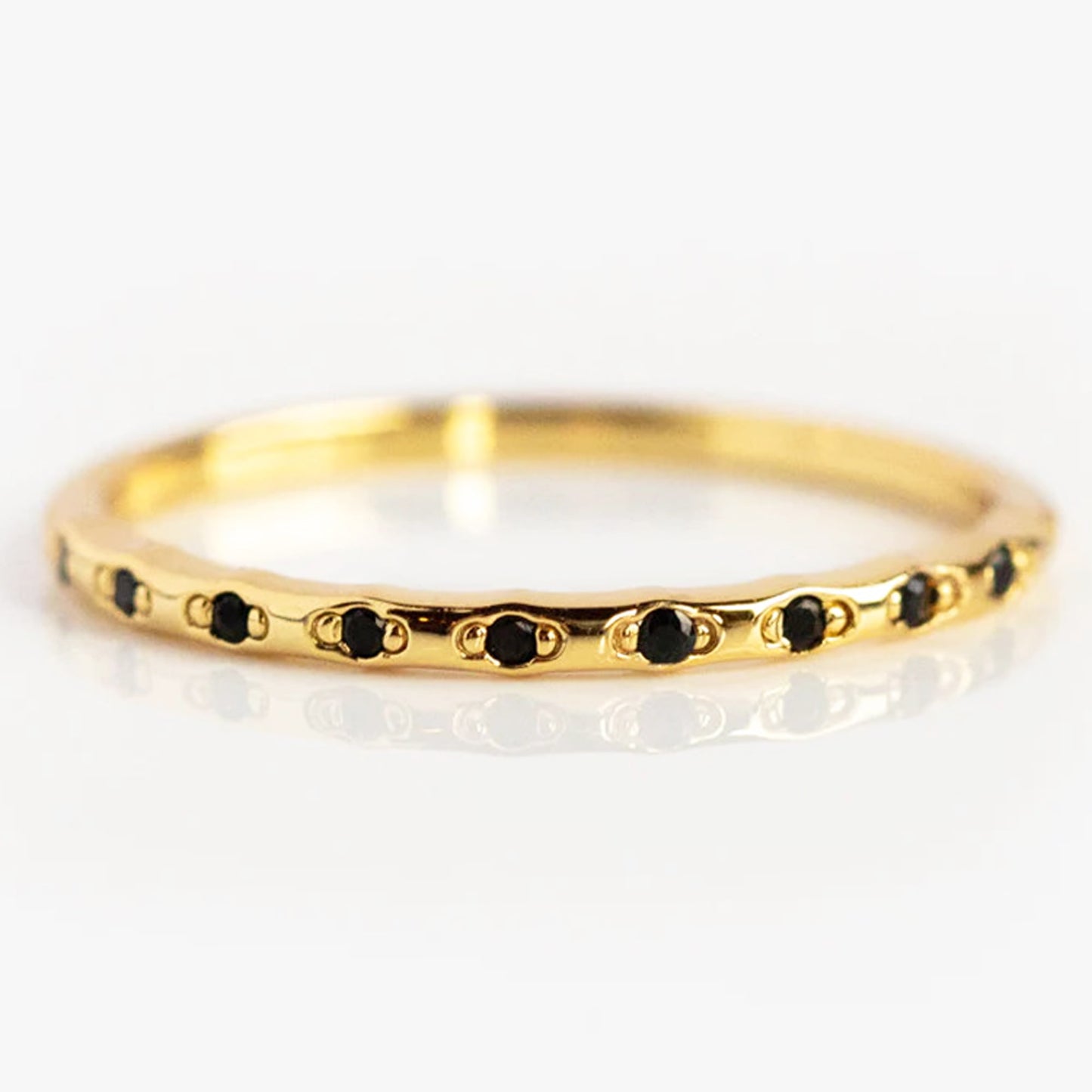 black diamond wedding rings