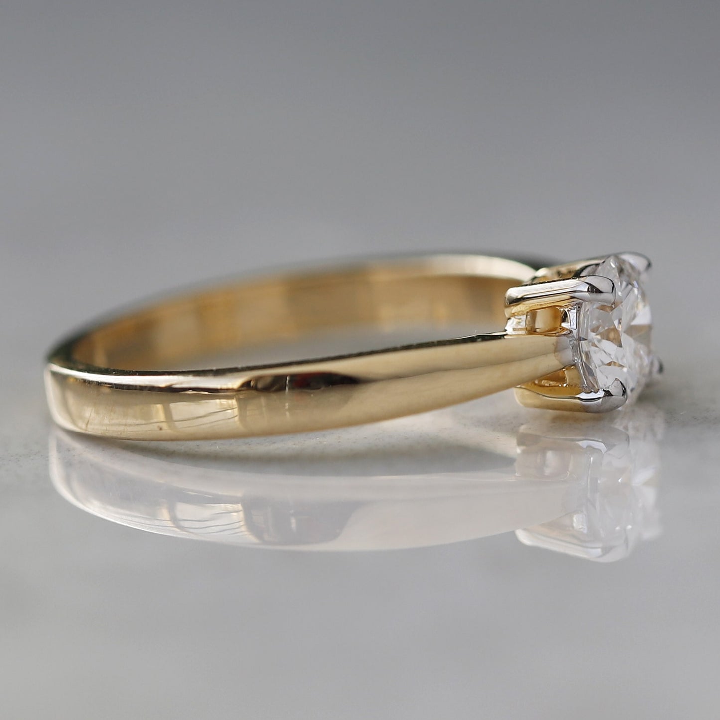 lab created engagement rings