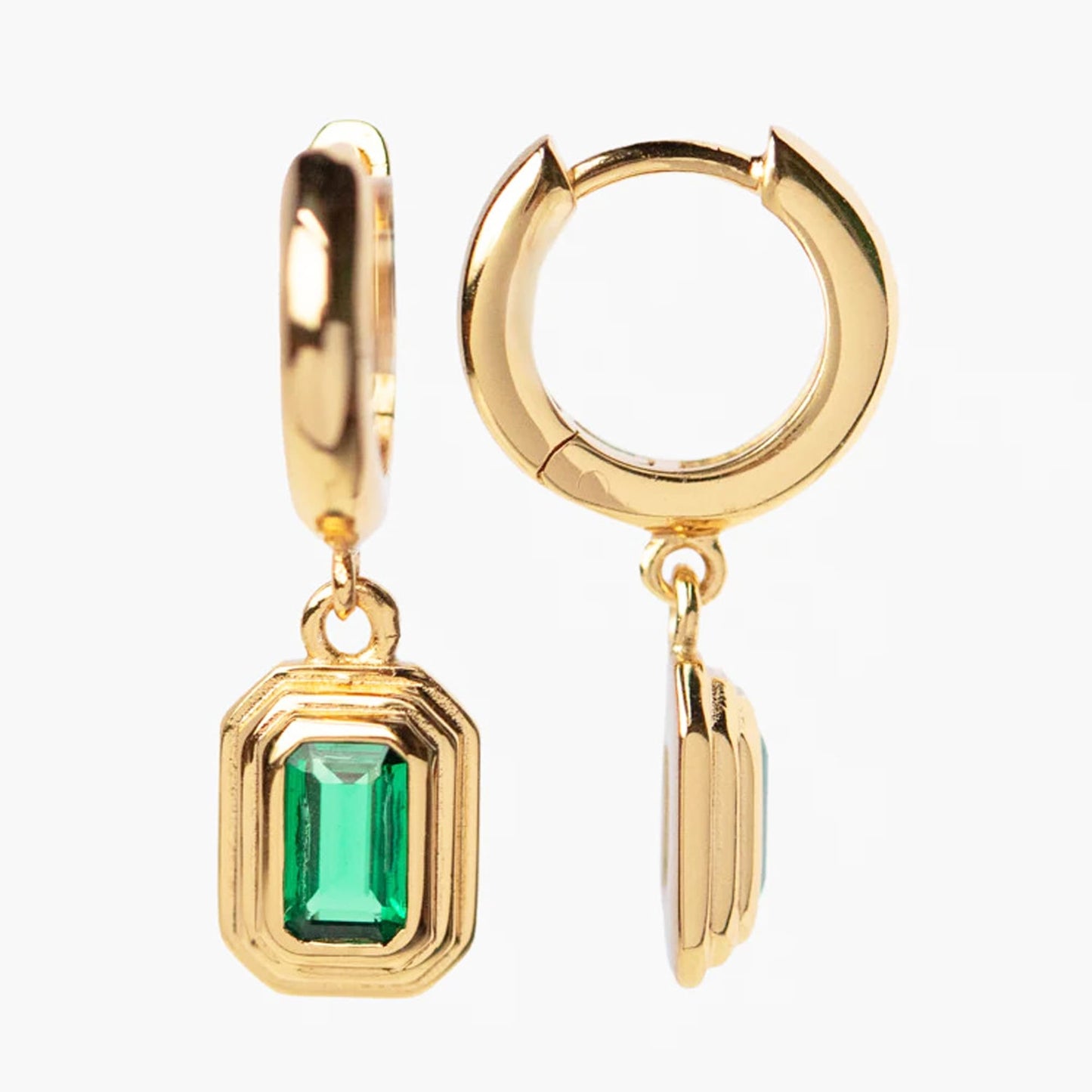 emerald earrings