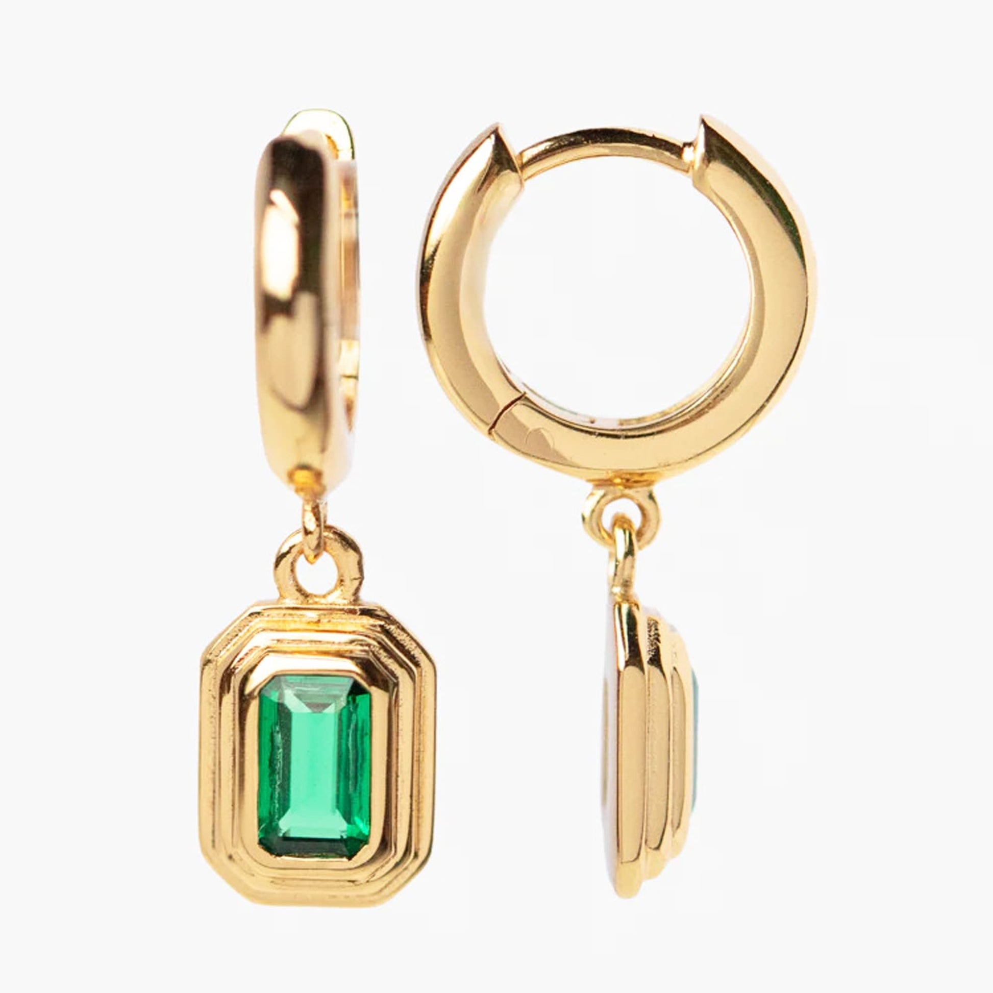 emerald earrings