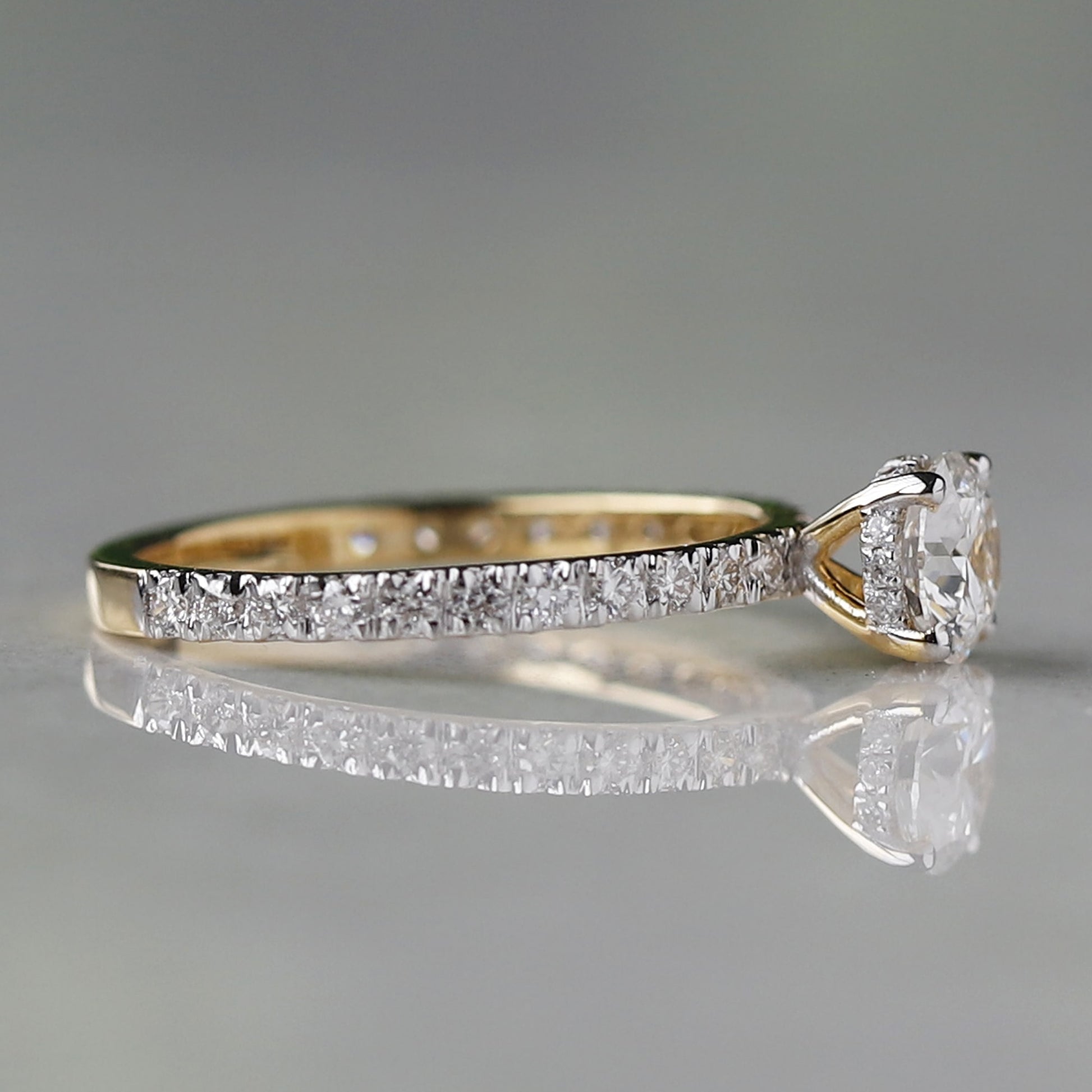 hidden halo ring