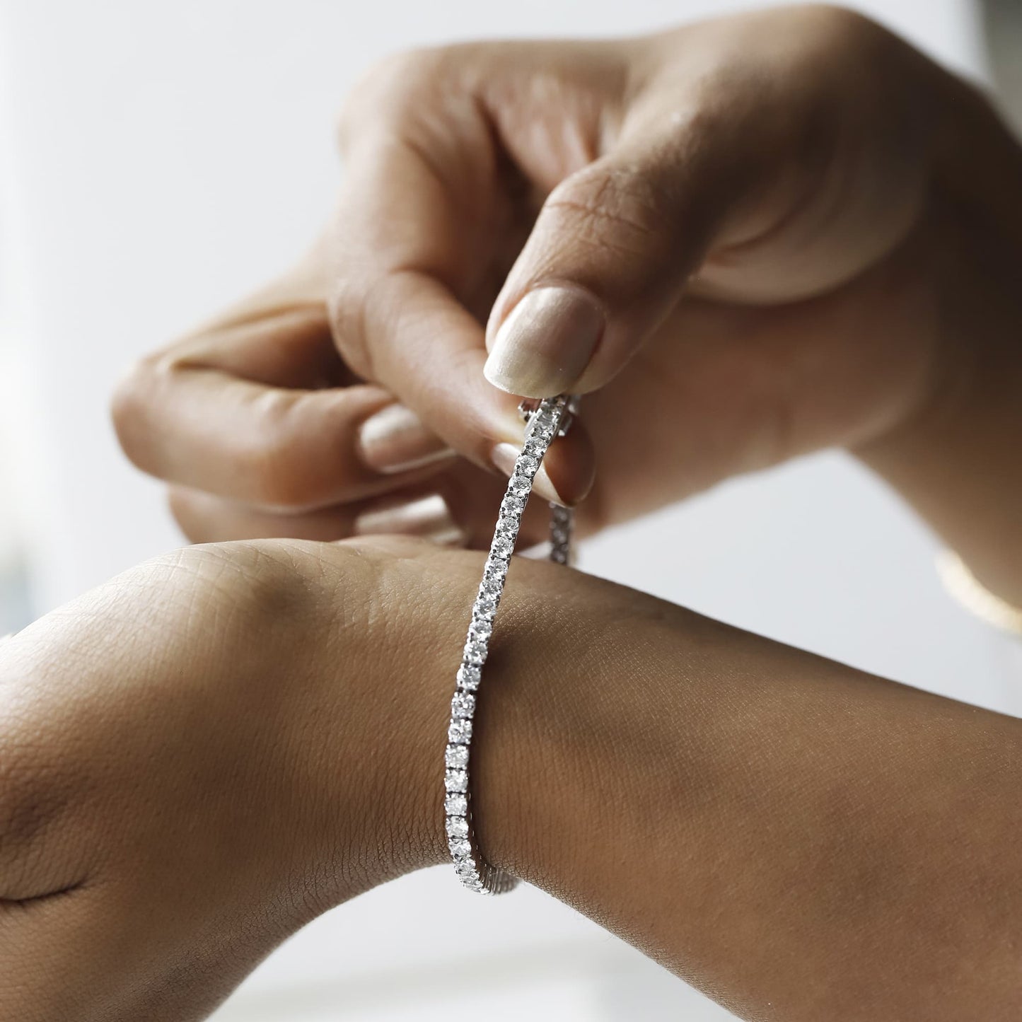 diamond tennis bracelet women