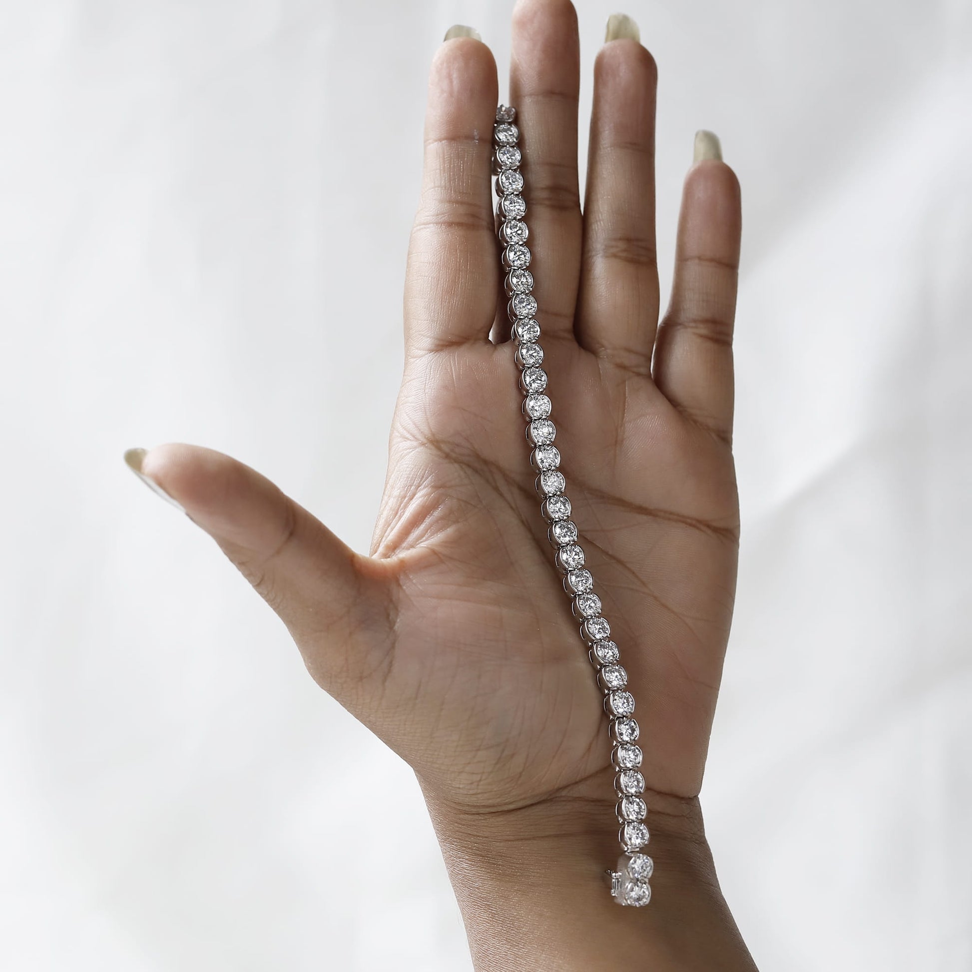 lab grown diamond bracelet