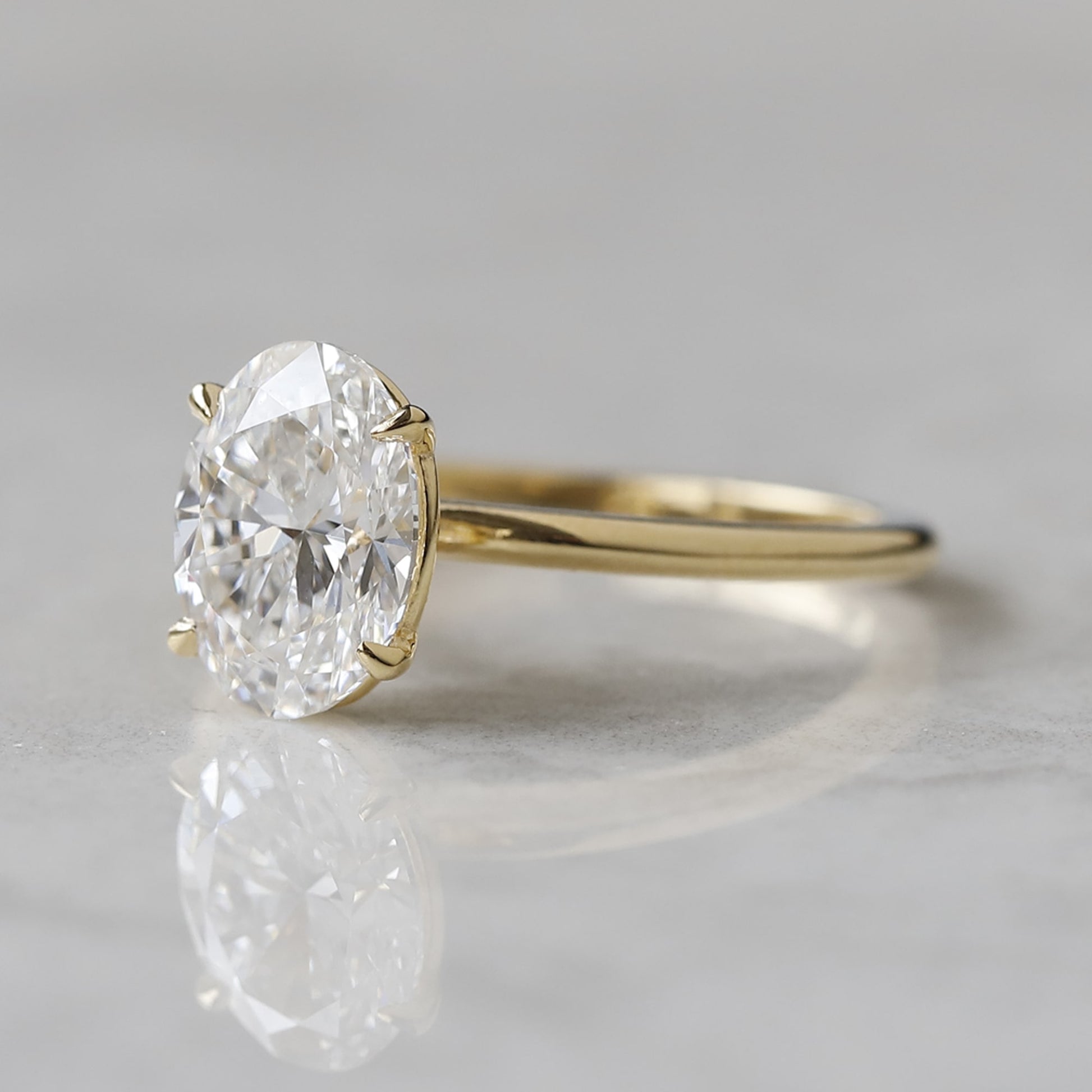 oval engagement ring