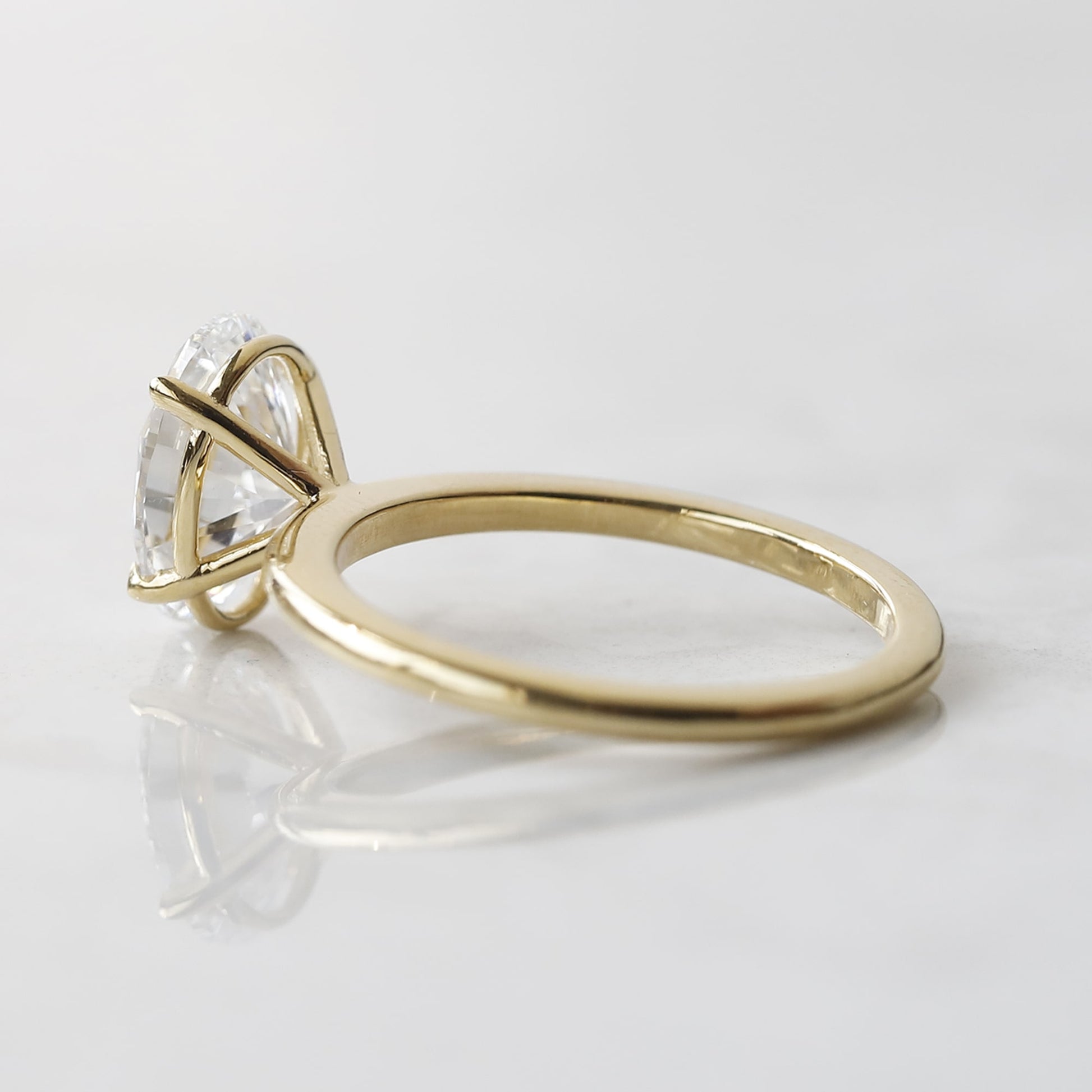 oval engagement ring