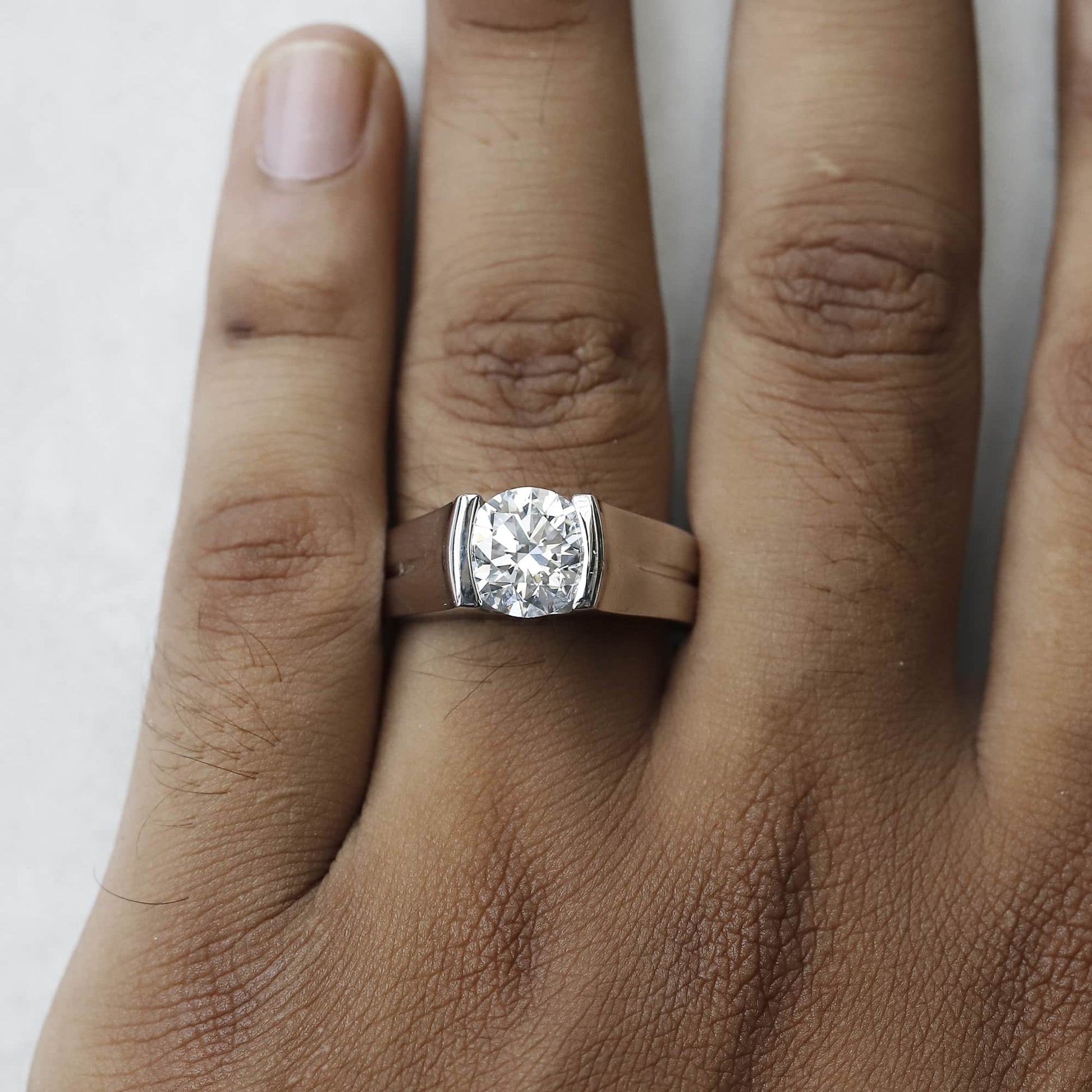 men's diamond engagement ring