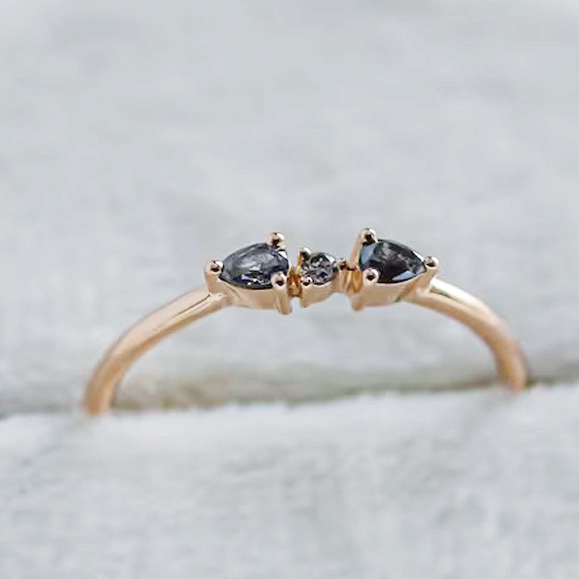 salt pepper diamond ring