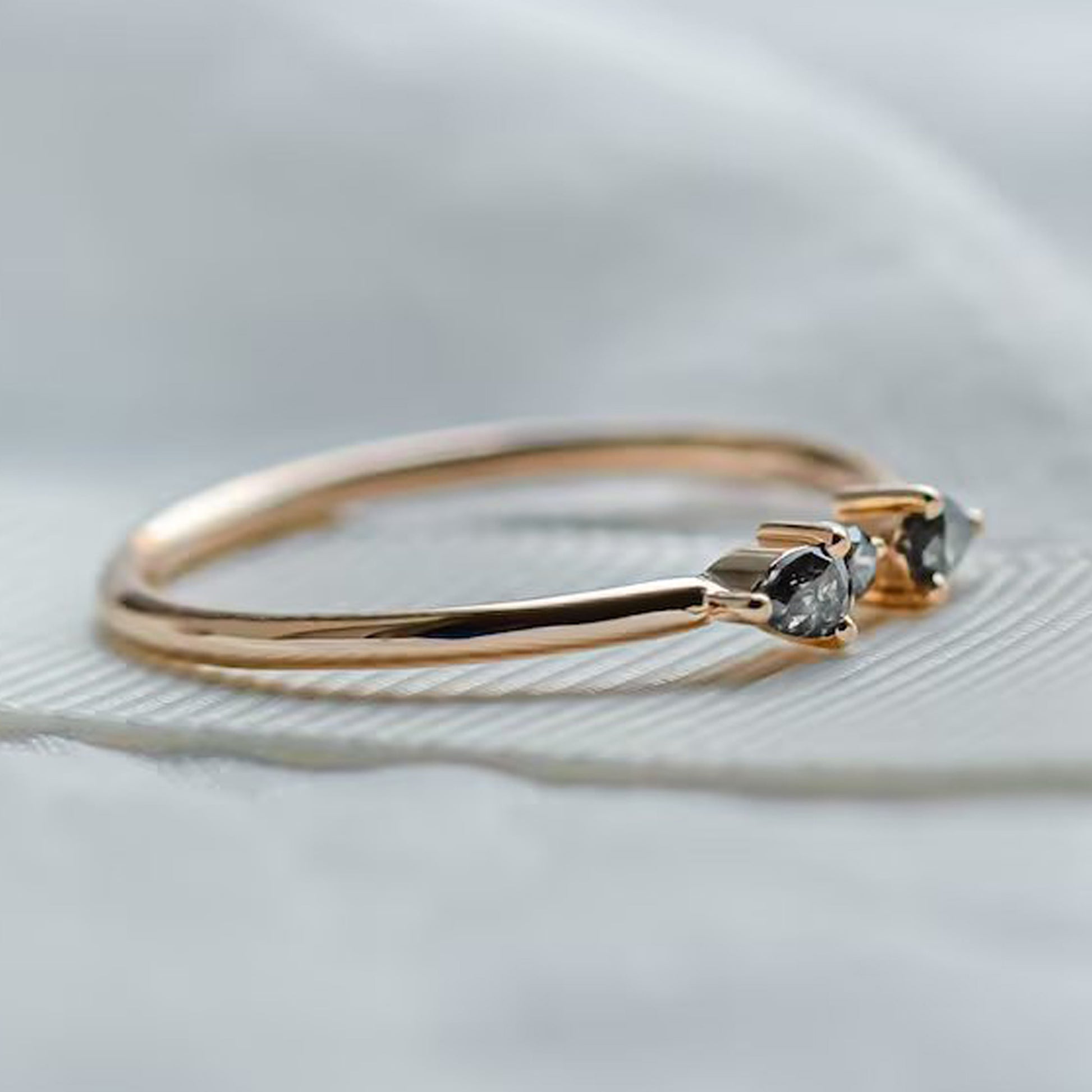 salt pepper diamond ring