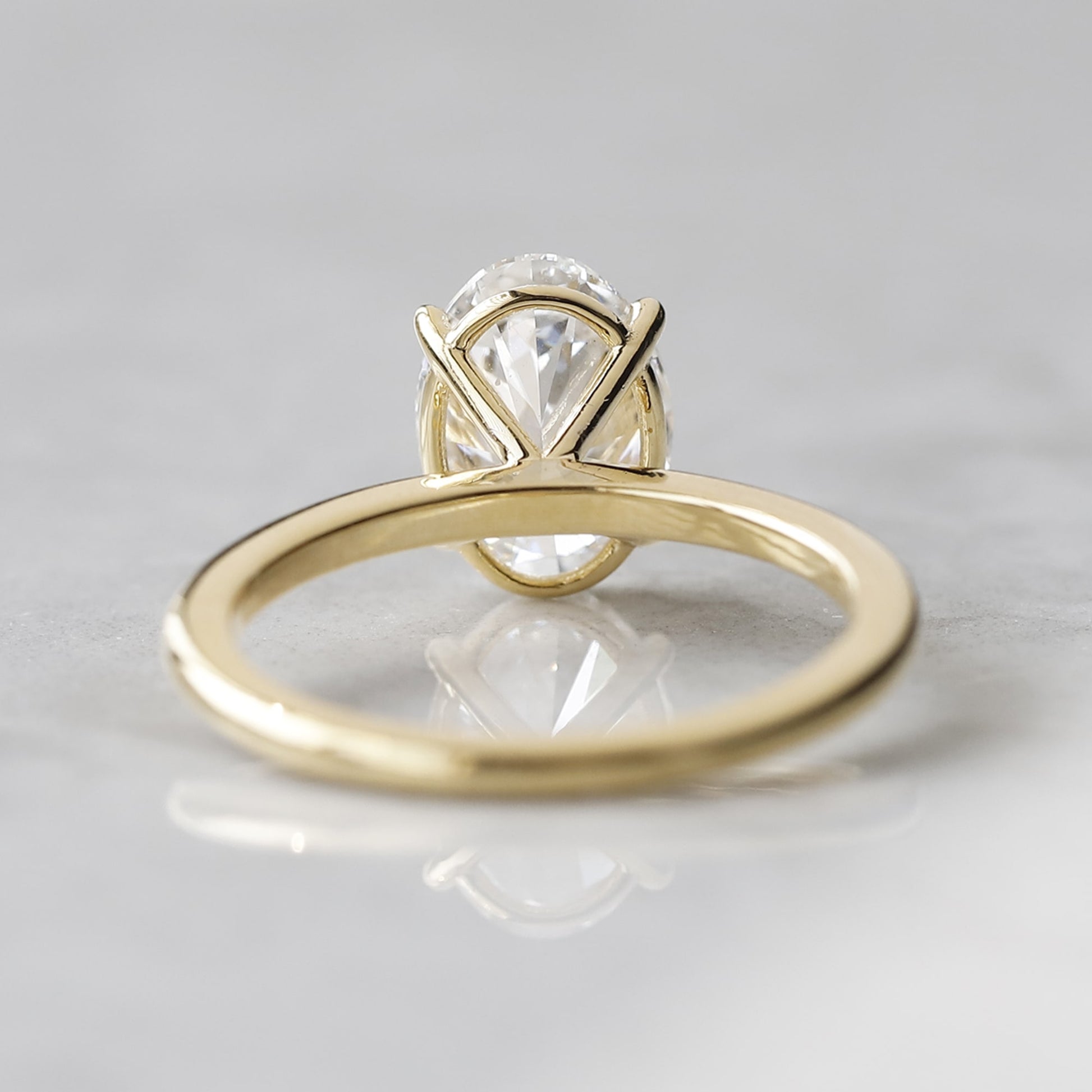 oval engagement ring