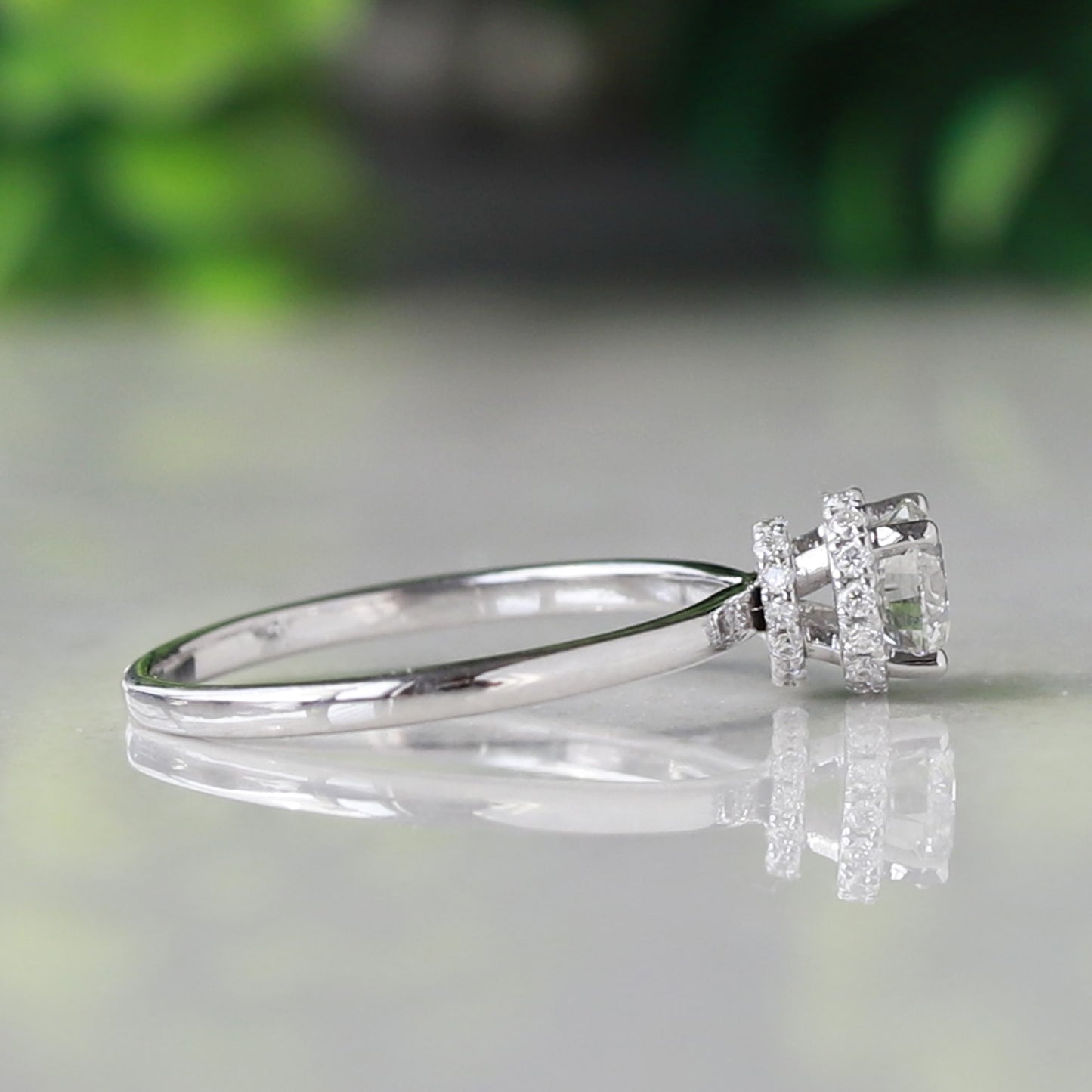 double halo ring