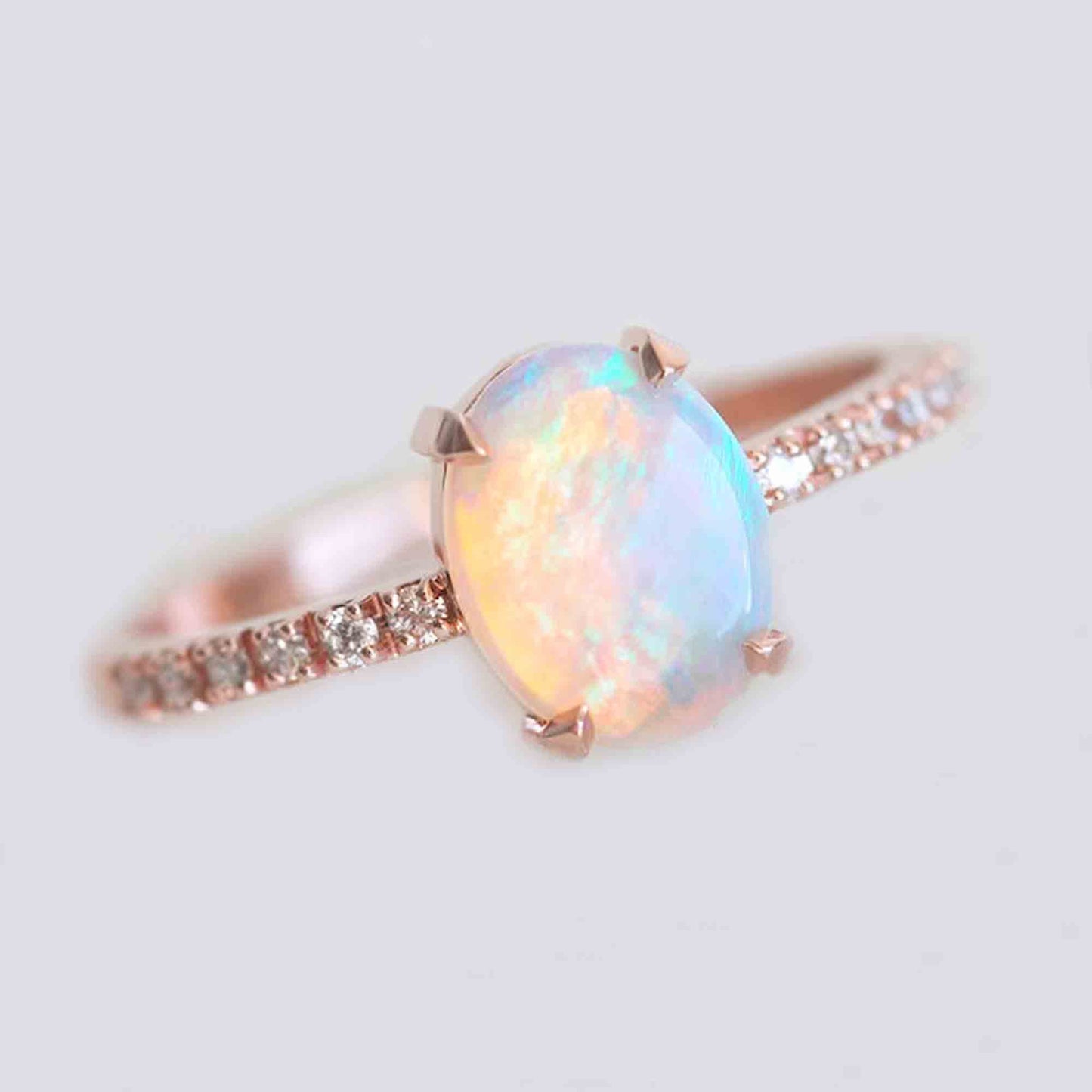 opal engagement ring