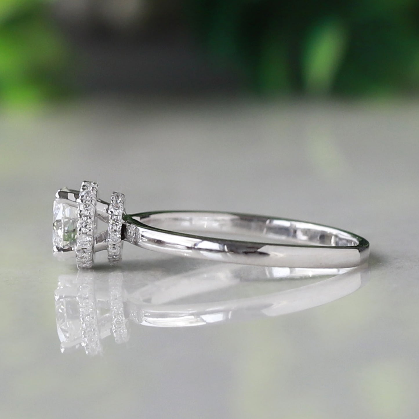 double halo ring