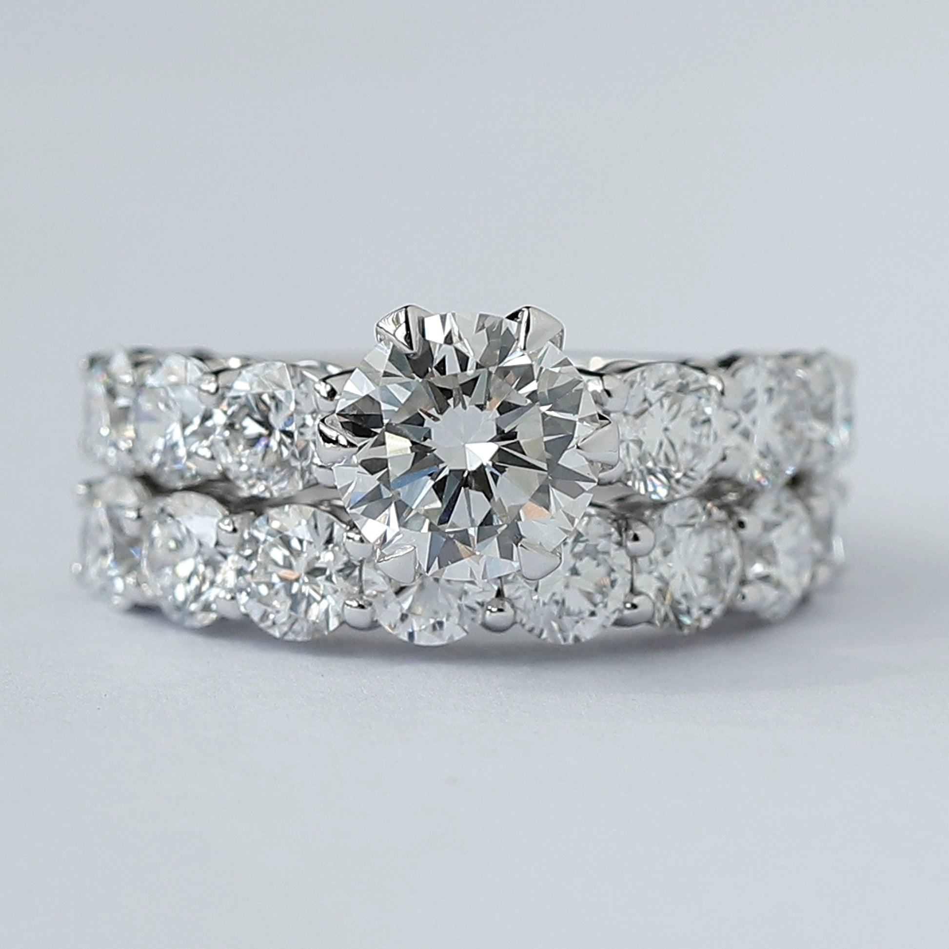 Gold Round Wedding Rings