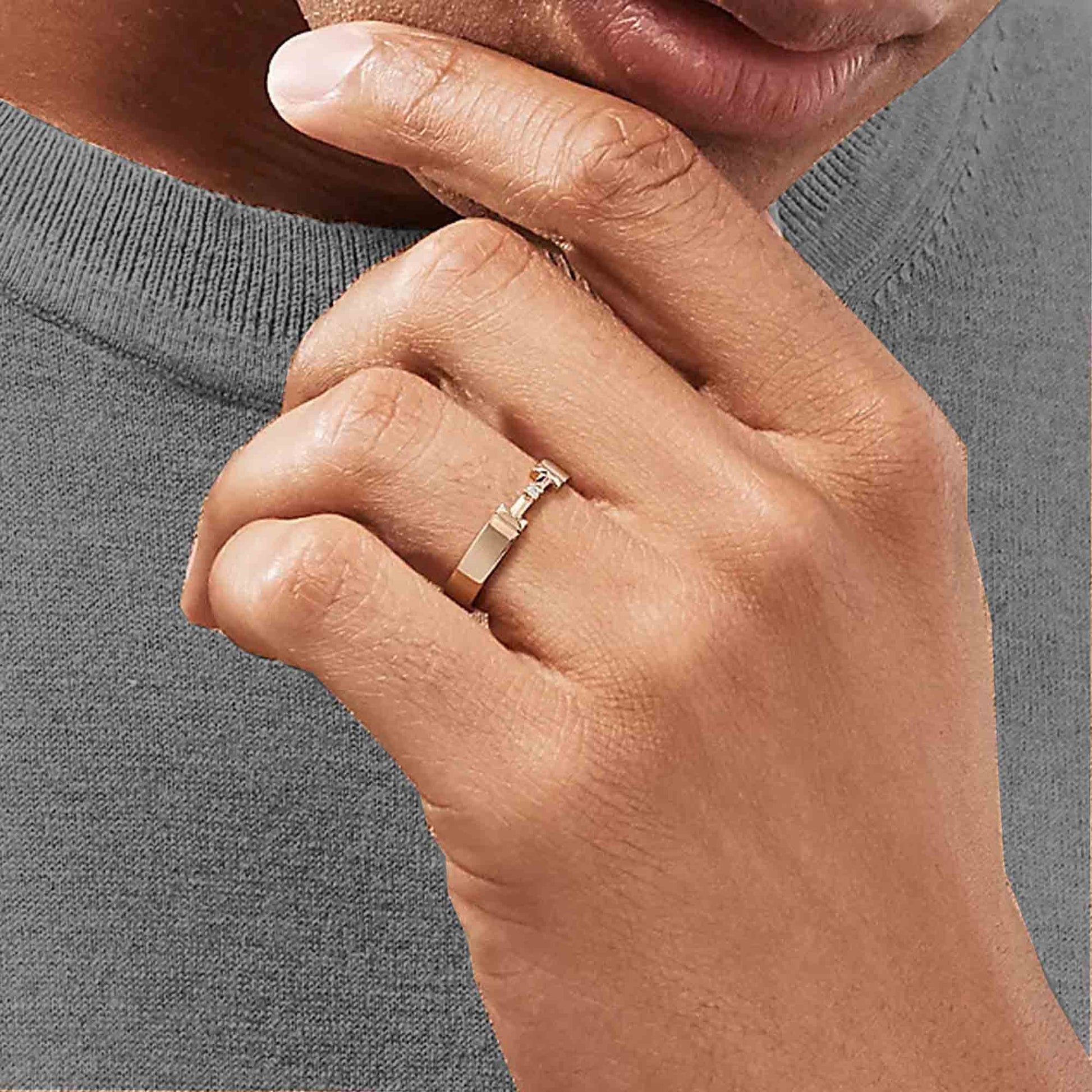 mens engagement ring