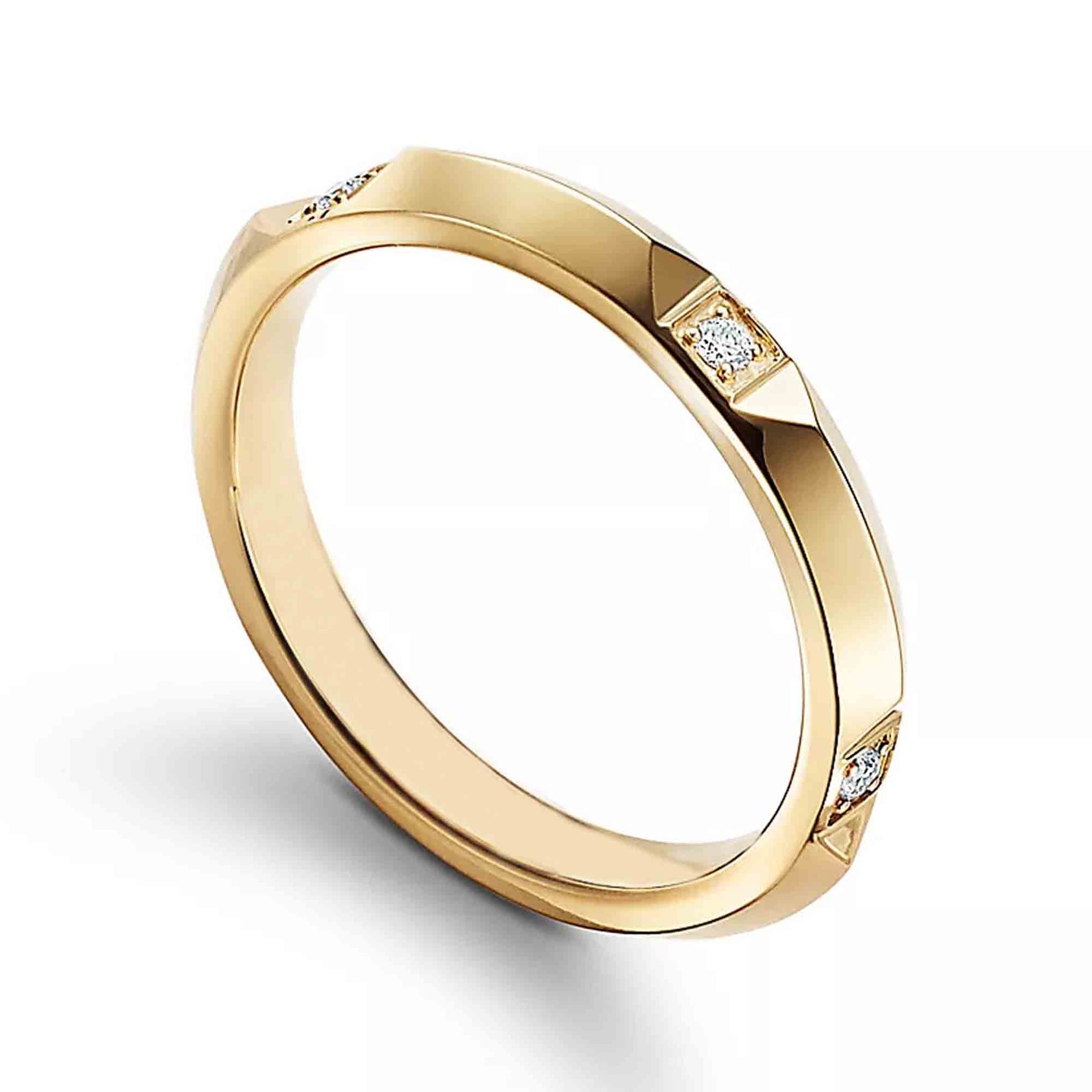 minimal wedding band