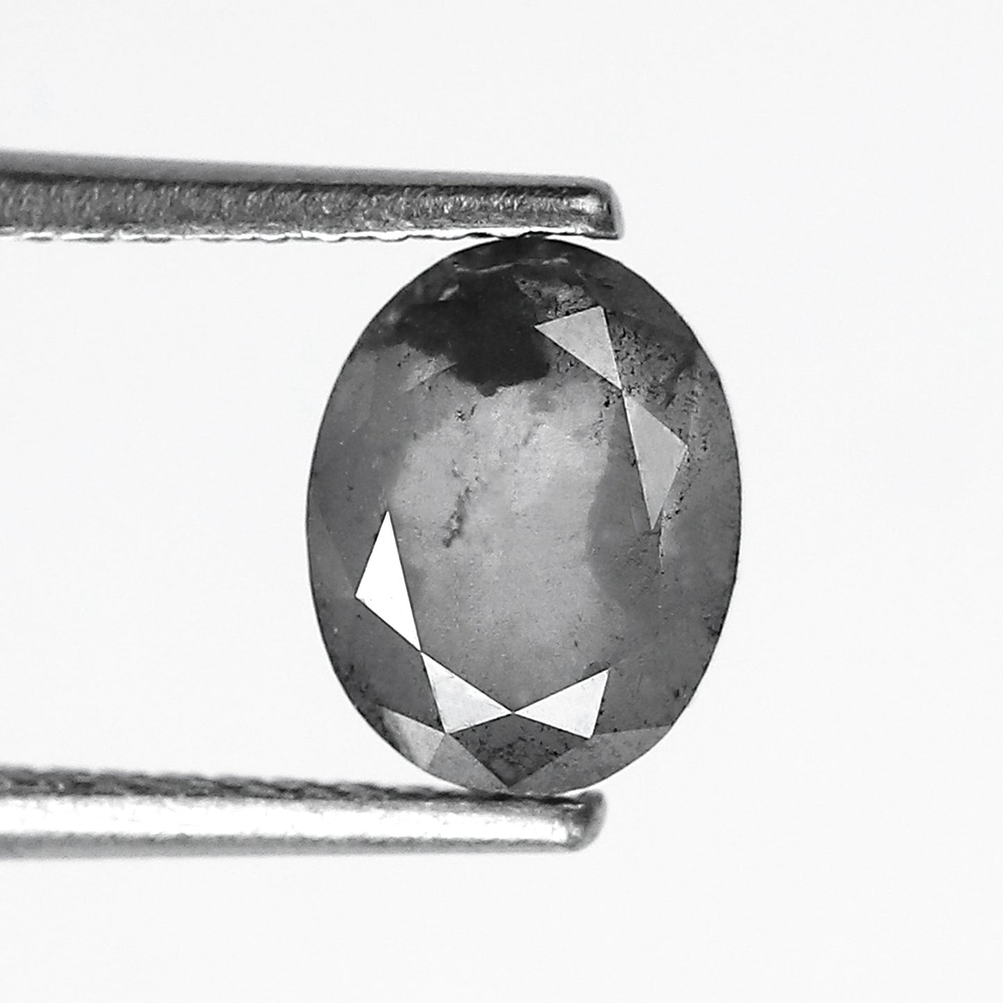 1.79 CT Salt And Pepper Oval Diamond For Your Custom Engagement Ring