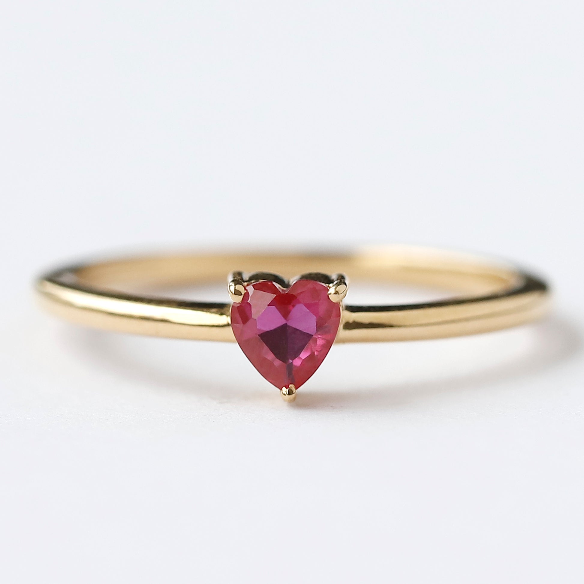 Ruby Heart Ring