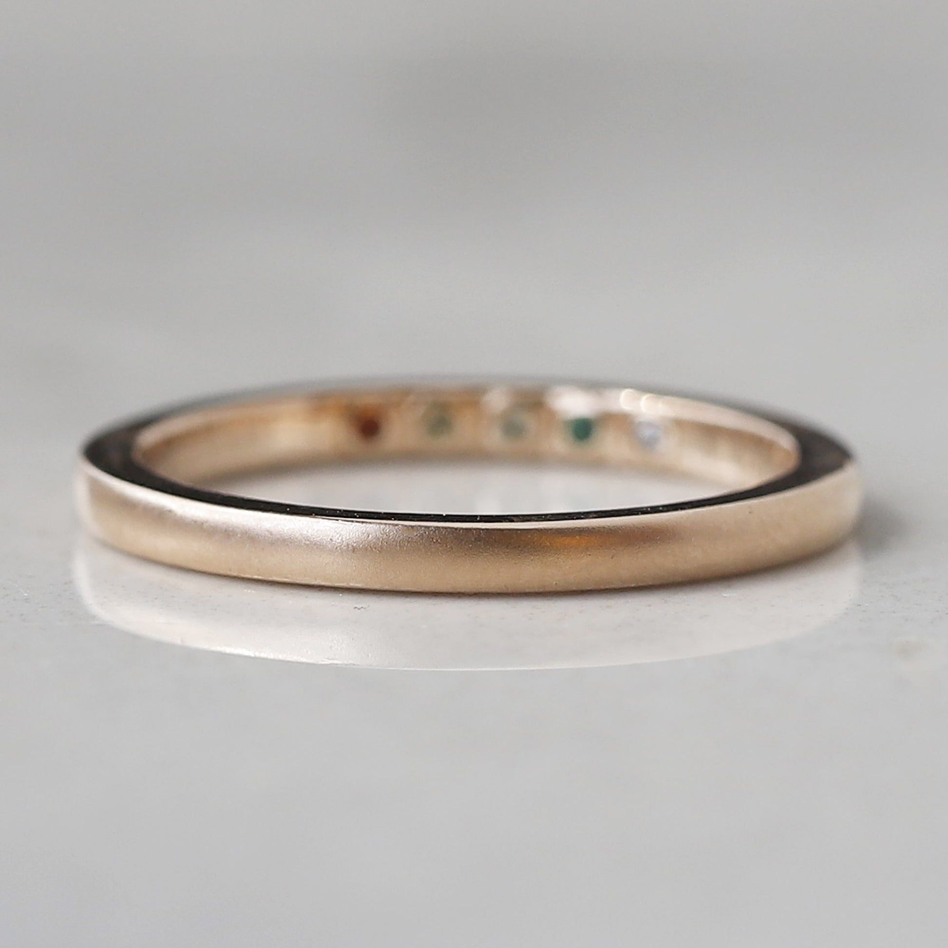 Birthstone Mens Ring