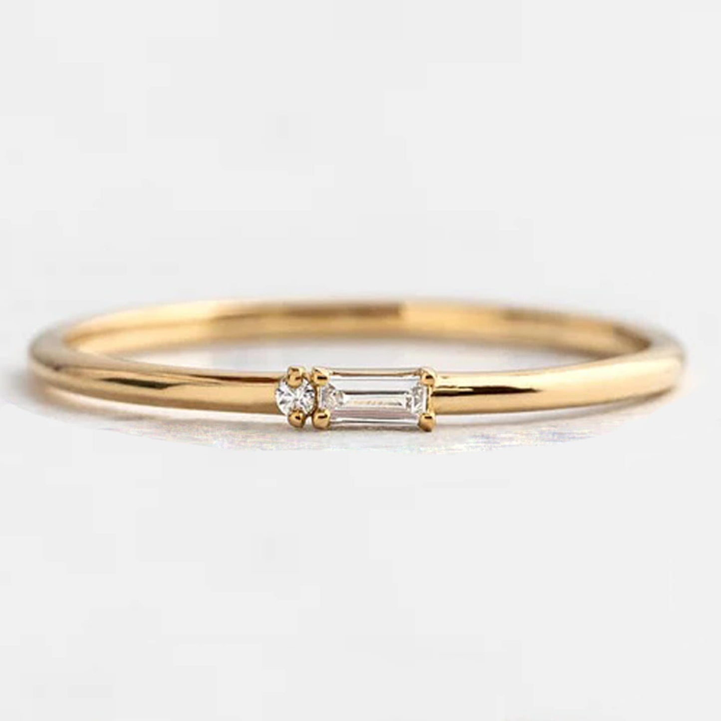 baguette diamond ring