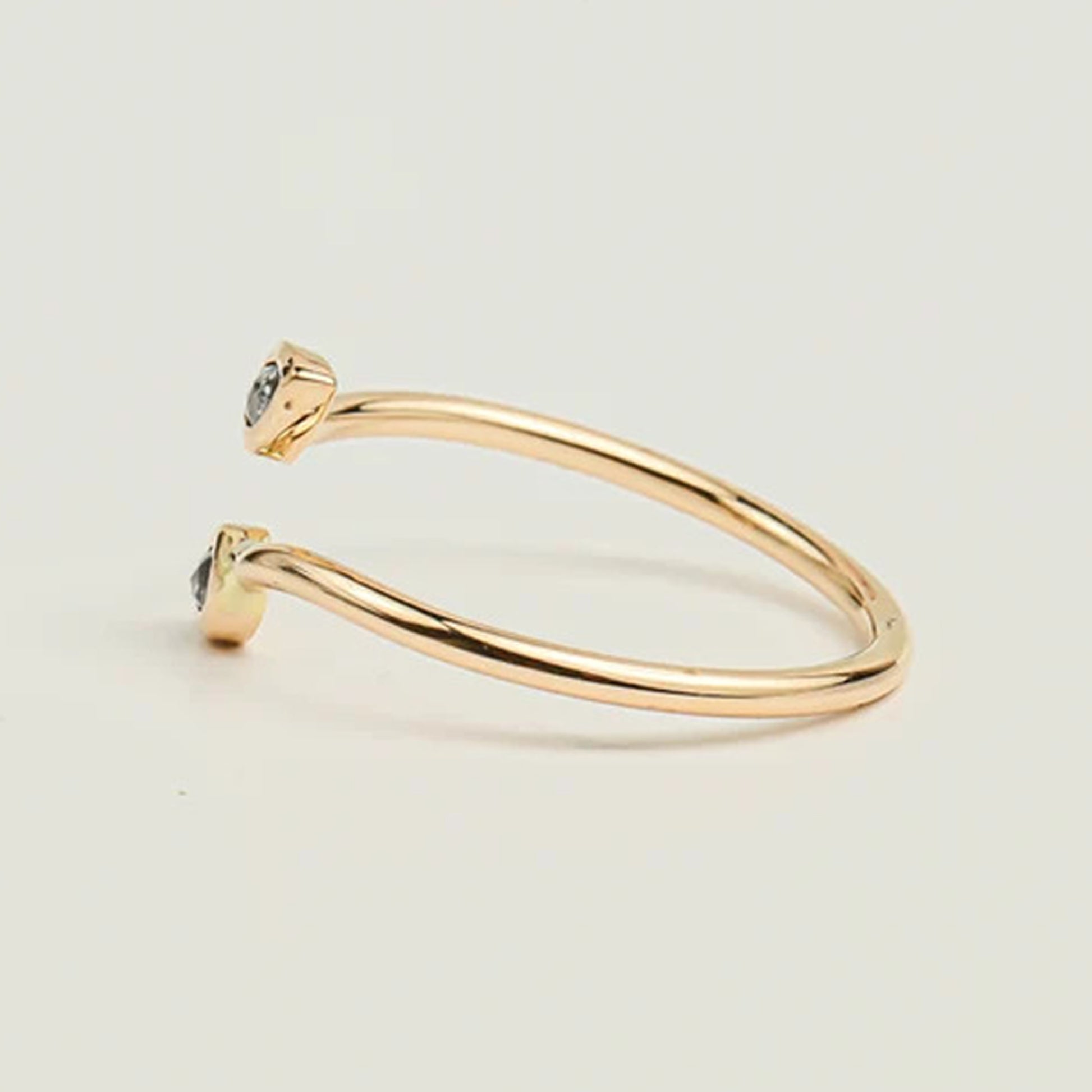 gold minimalist ring