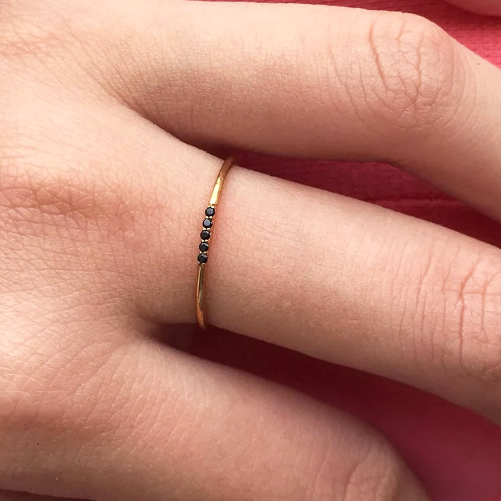 minimalist engagement ring