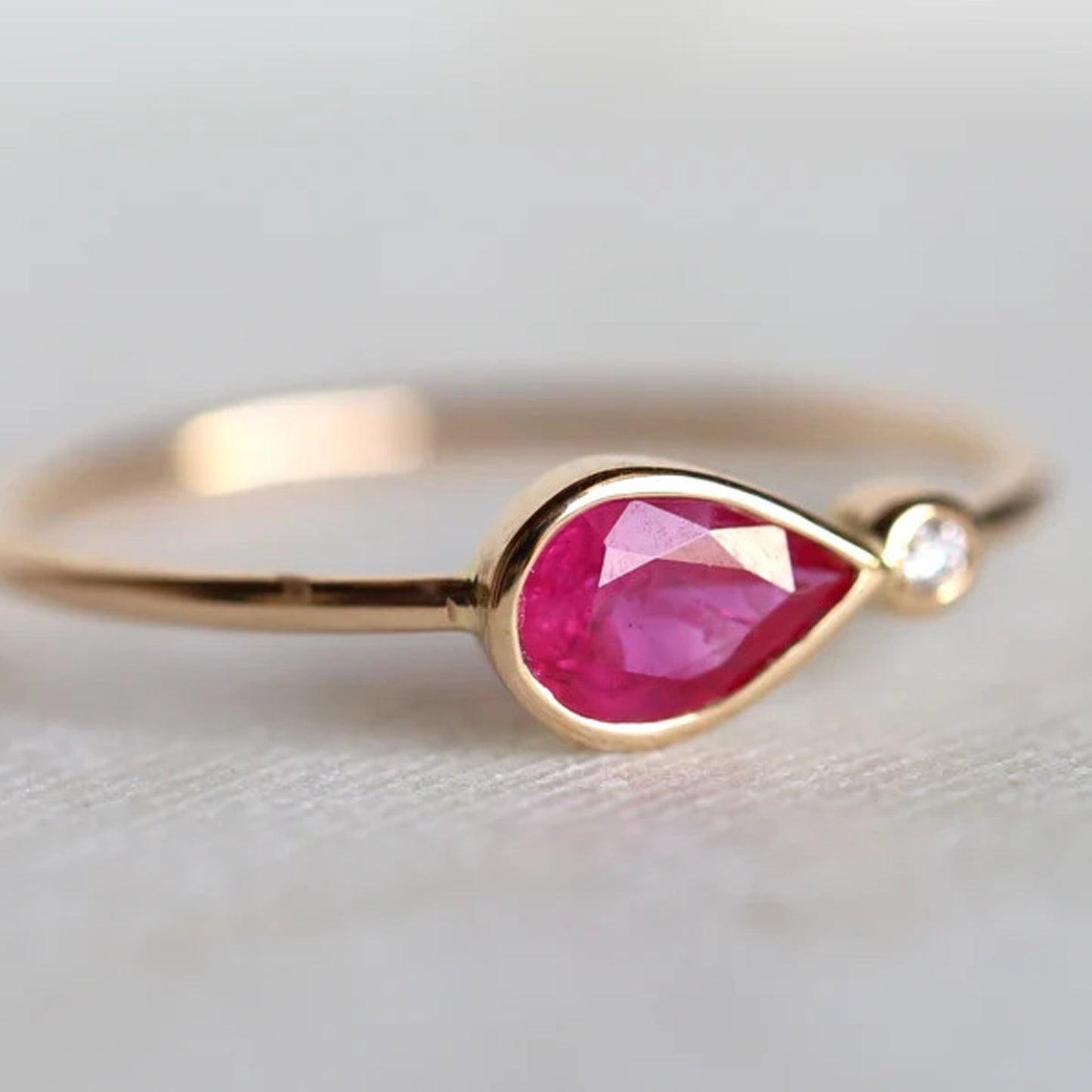 ruby and diamond ring