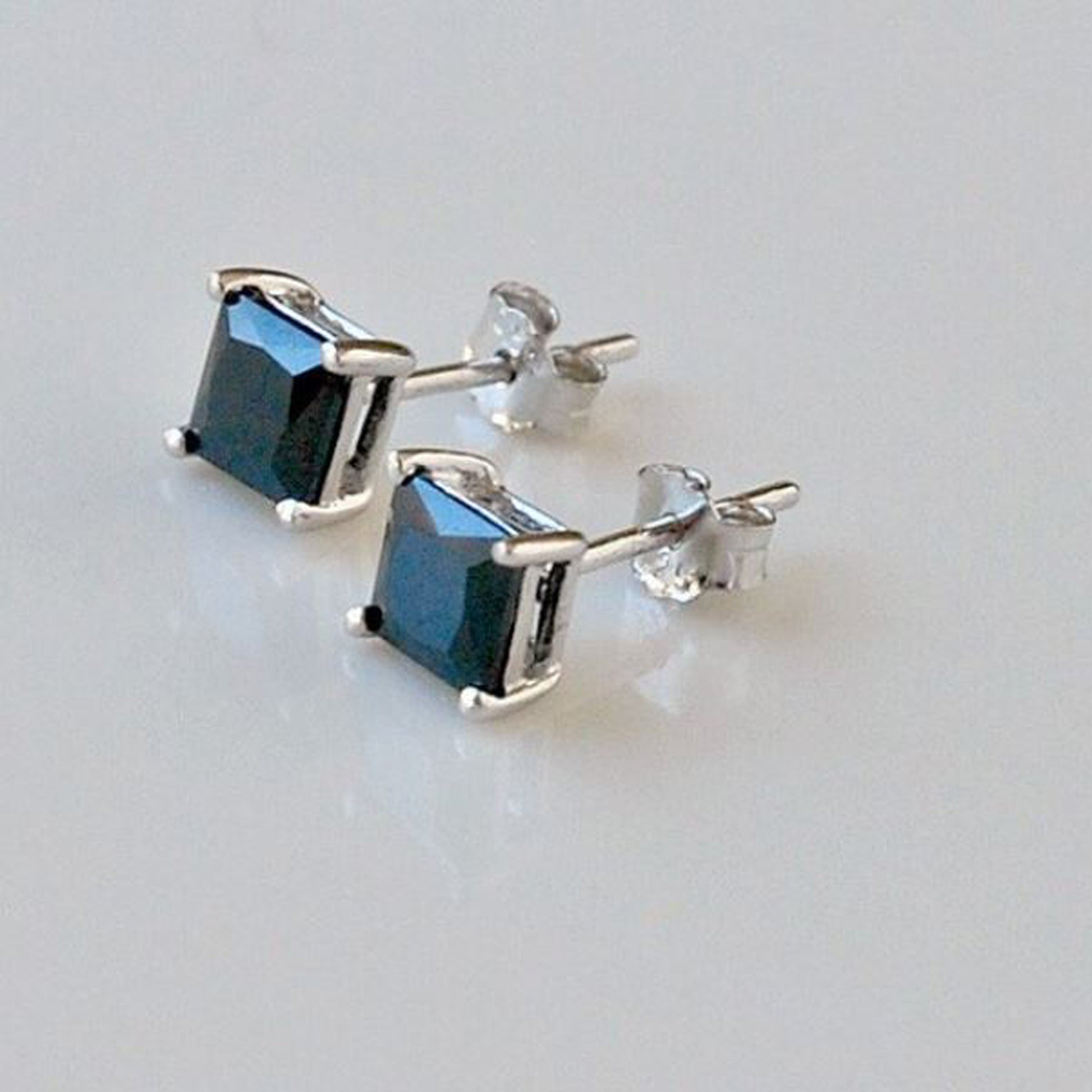 black diamond stud