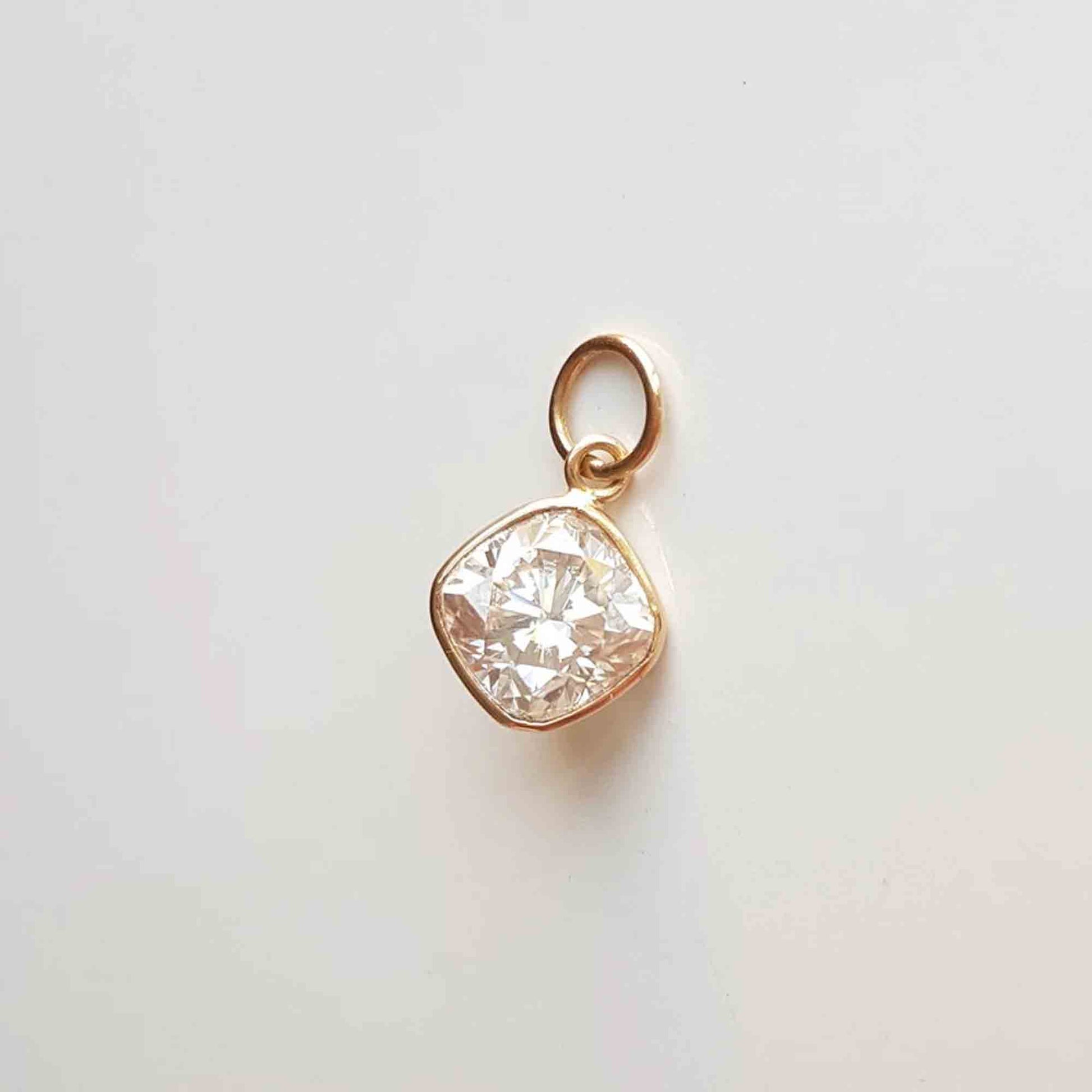 moissanite pendant