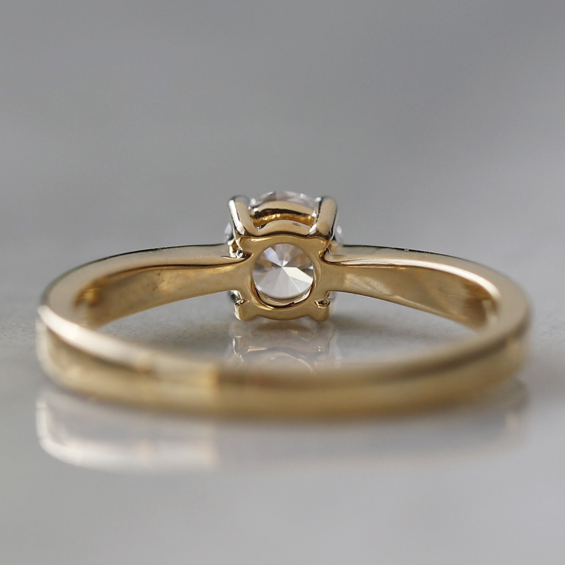 lab created engagement rings