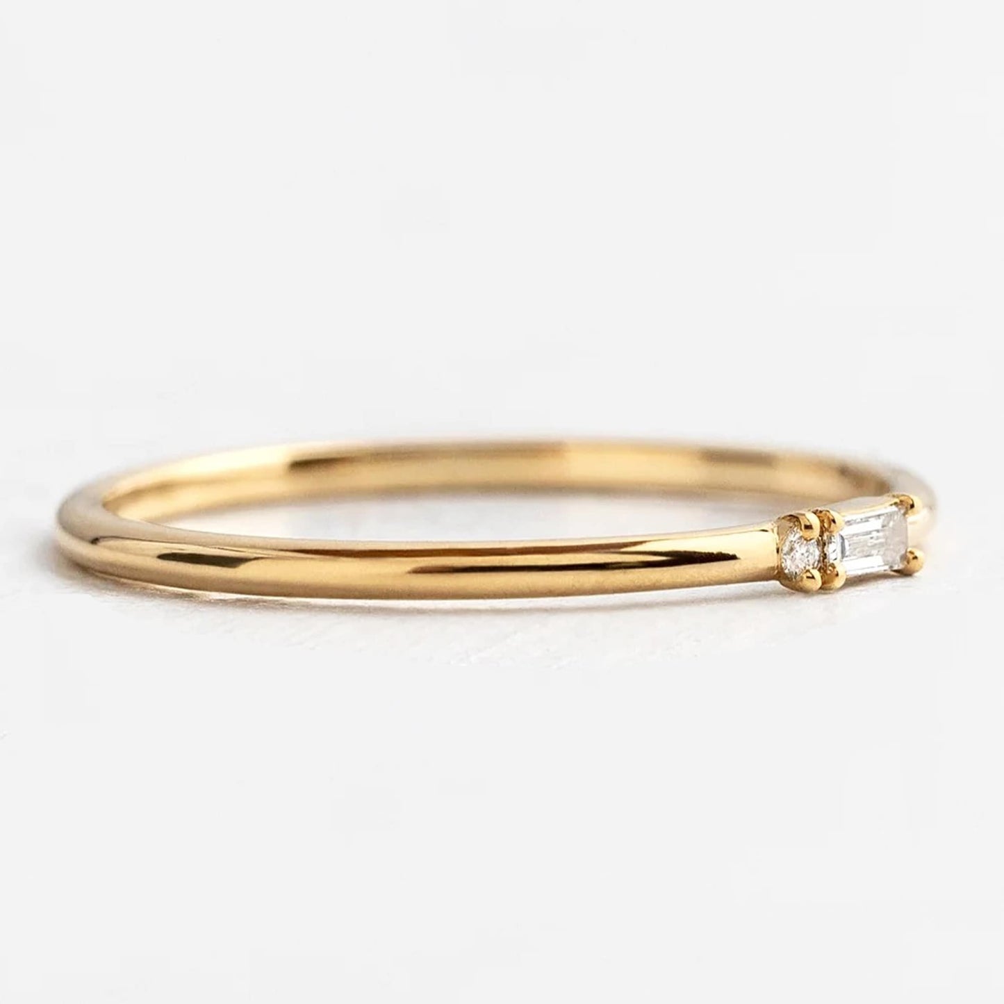 baguette diamond ring