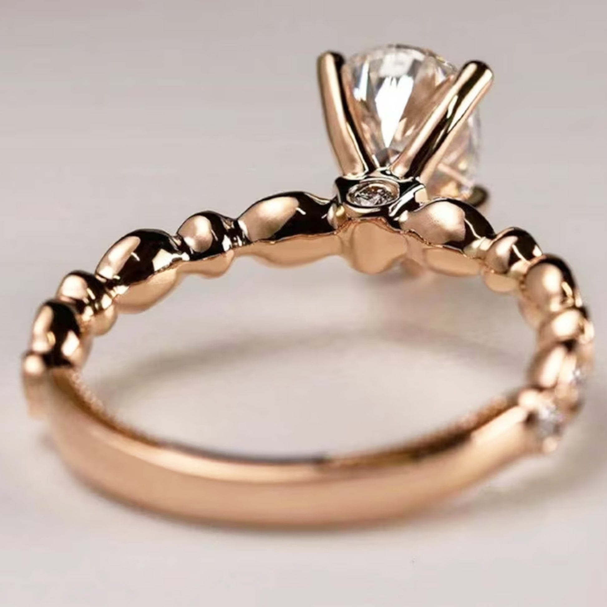 2 ct pear cut engagement ring