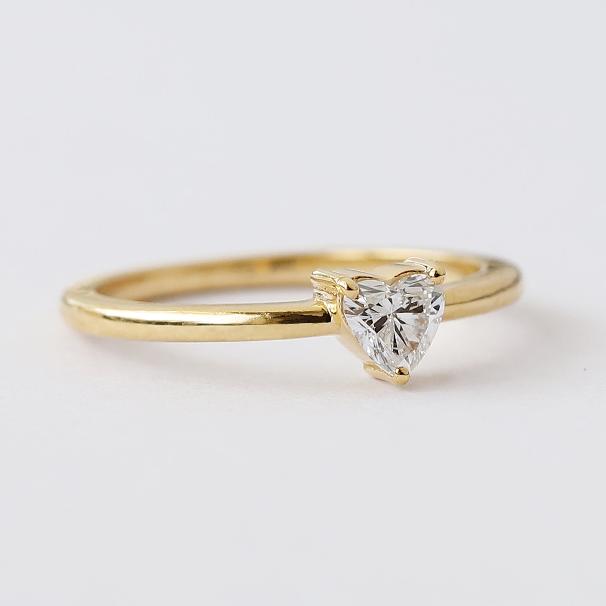 Diamond Heart Ring