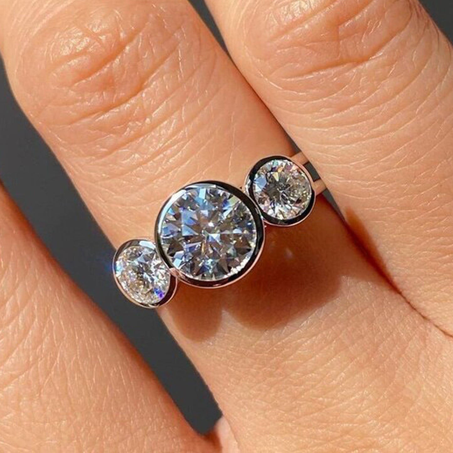 3 stone ring