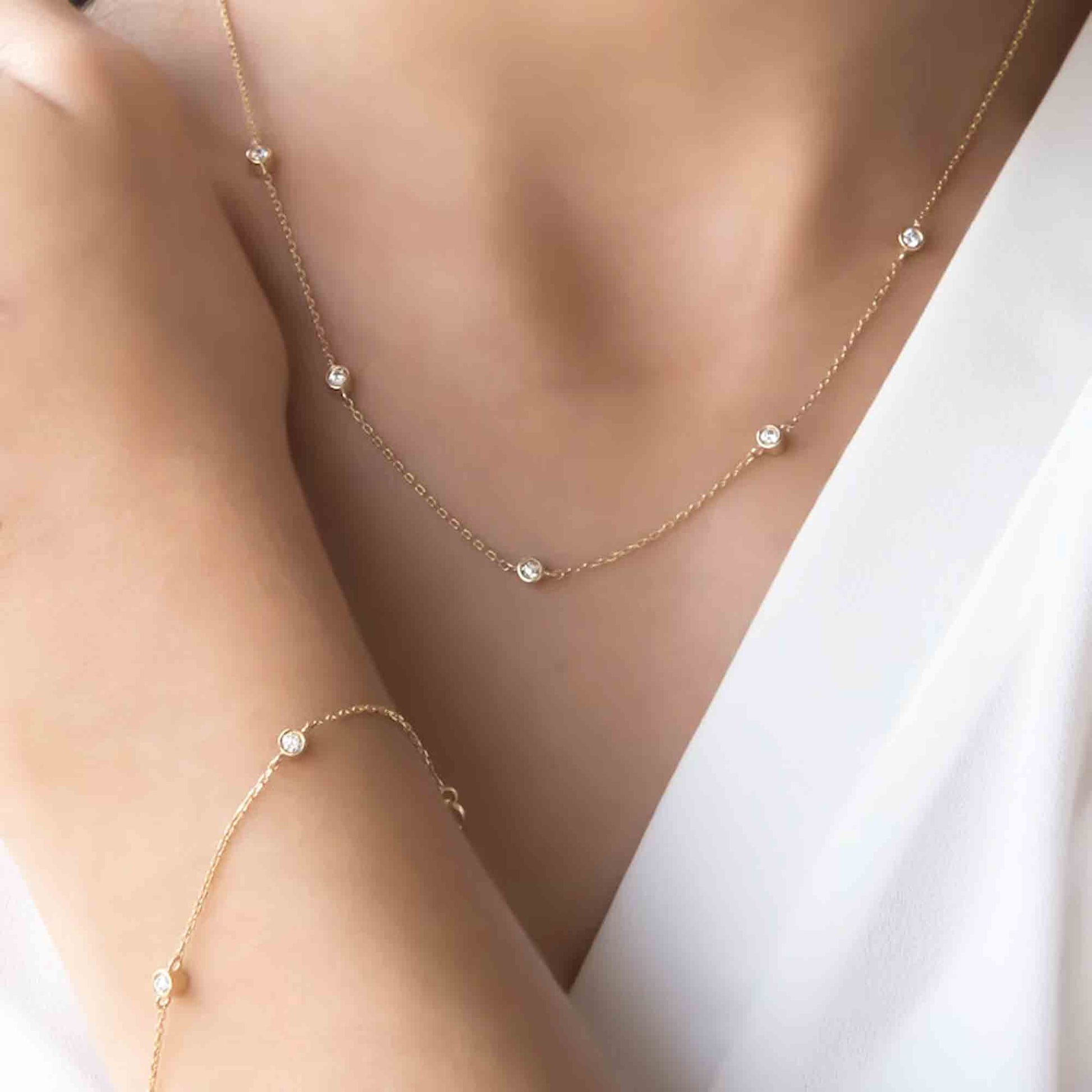 diamond chain choker