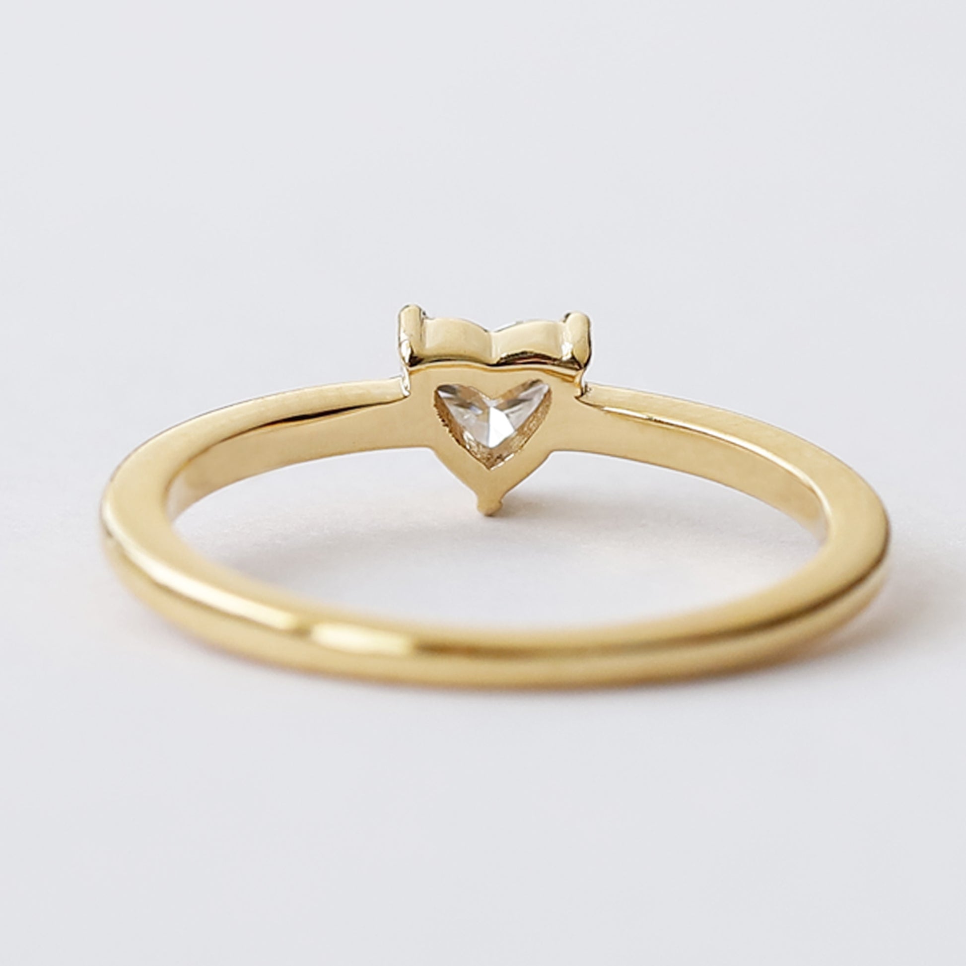 Diamond Heart Ring