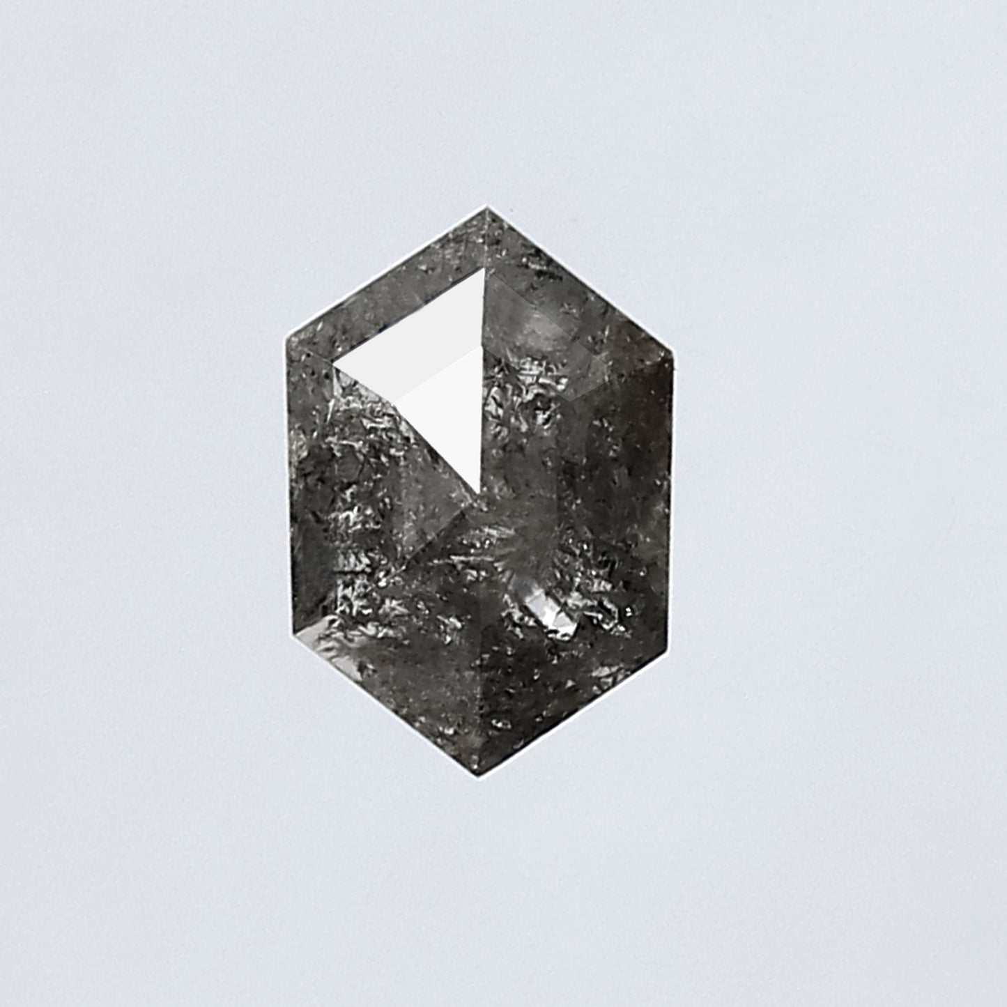 salt and pepper hexagon ring