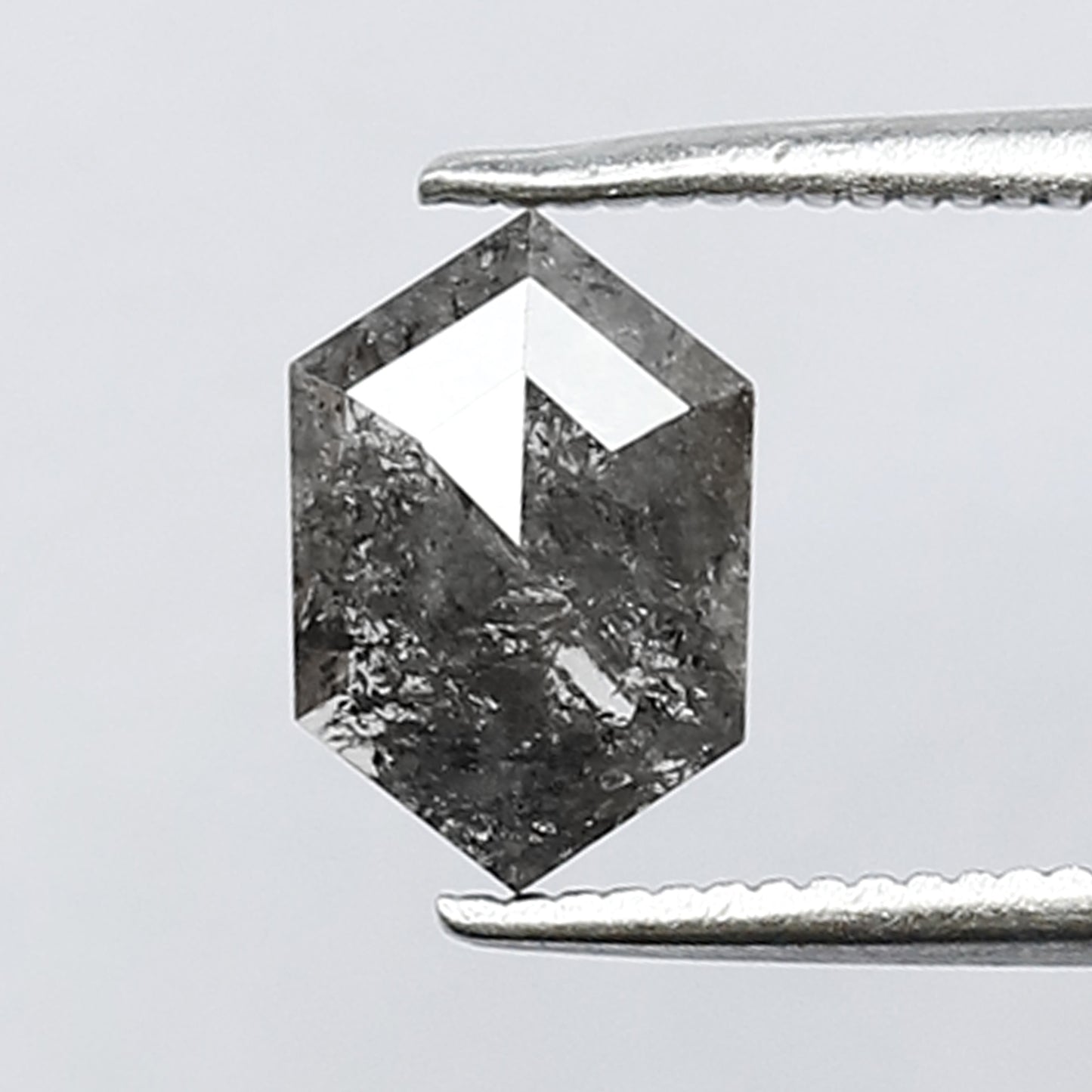 salt and pepper hexagon ring