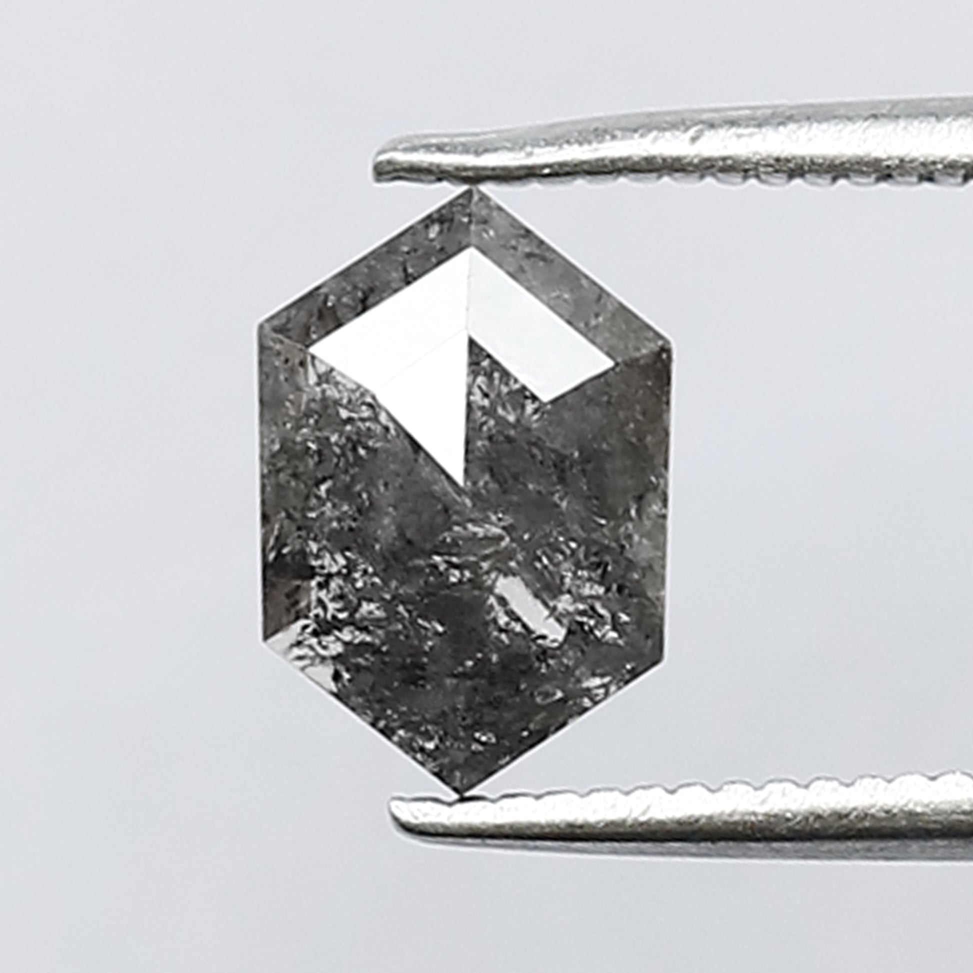 salt and pepper hexagon ring