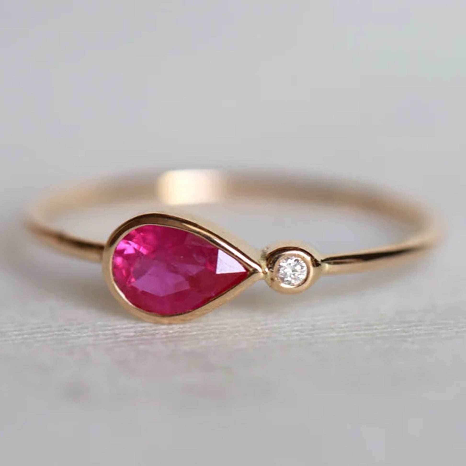 ruby and diamond ring