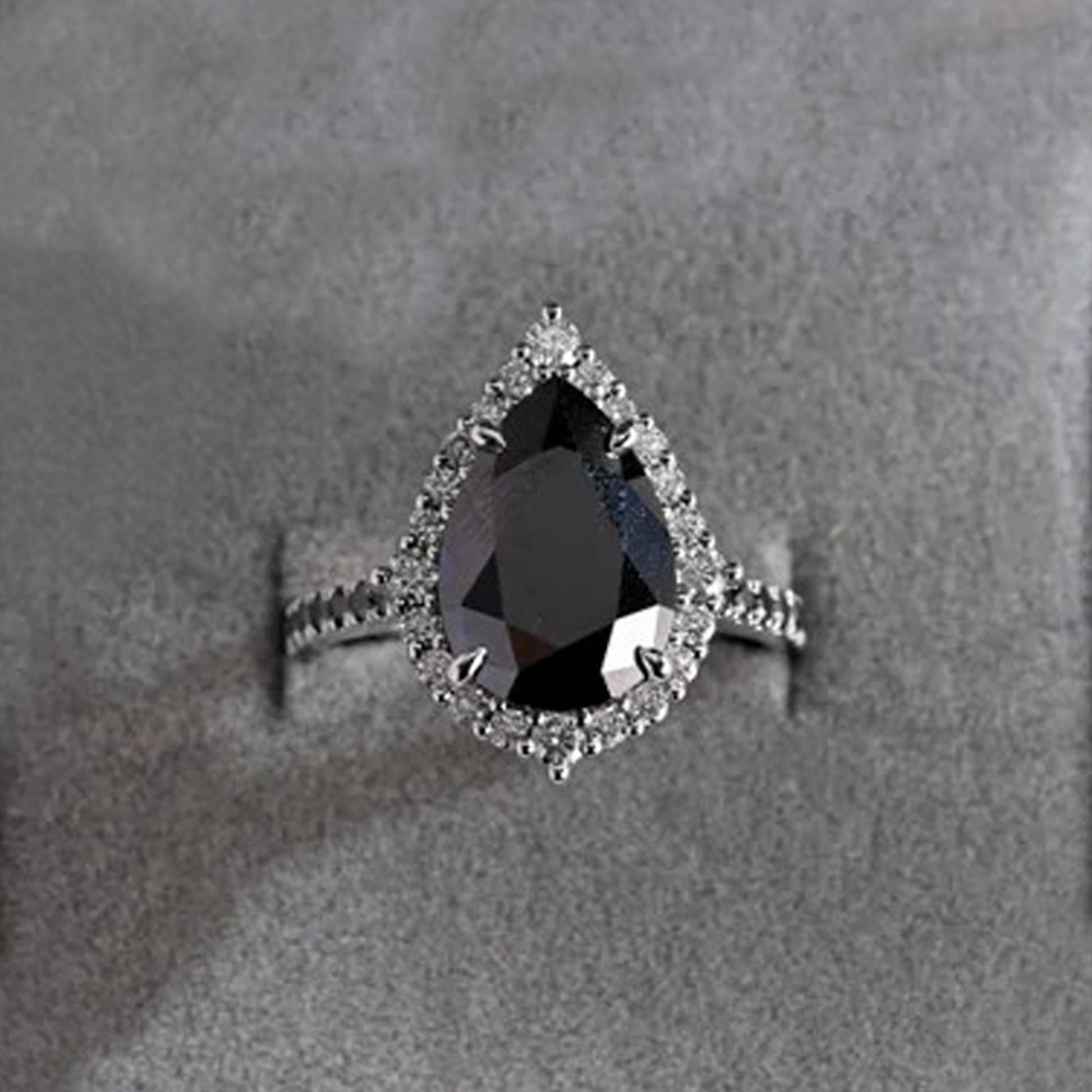 Pear Shaped Ring