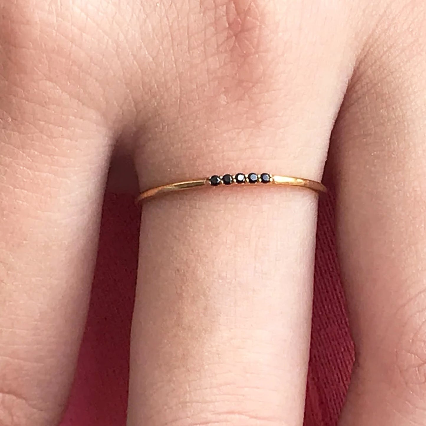 minimalist engagement ring