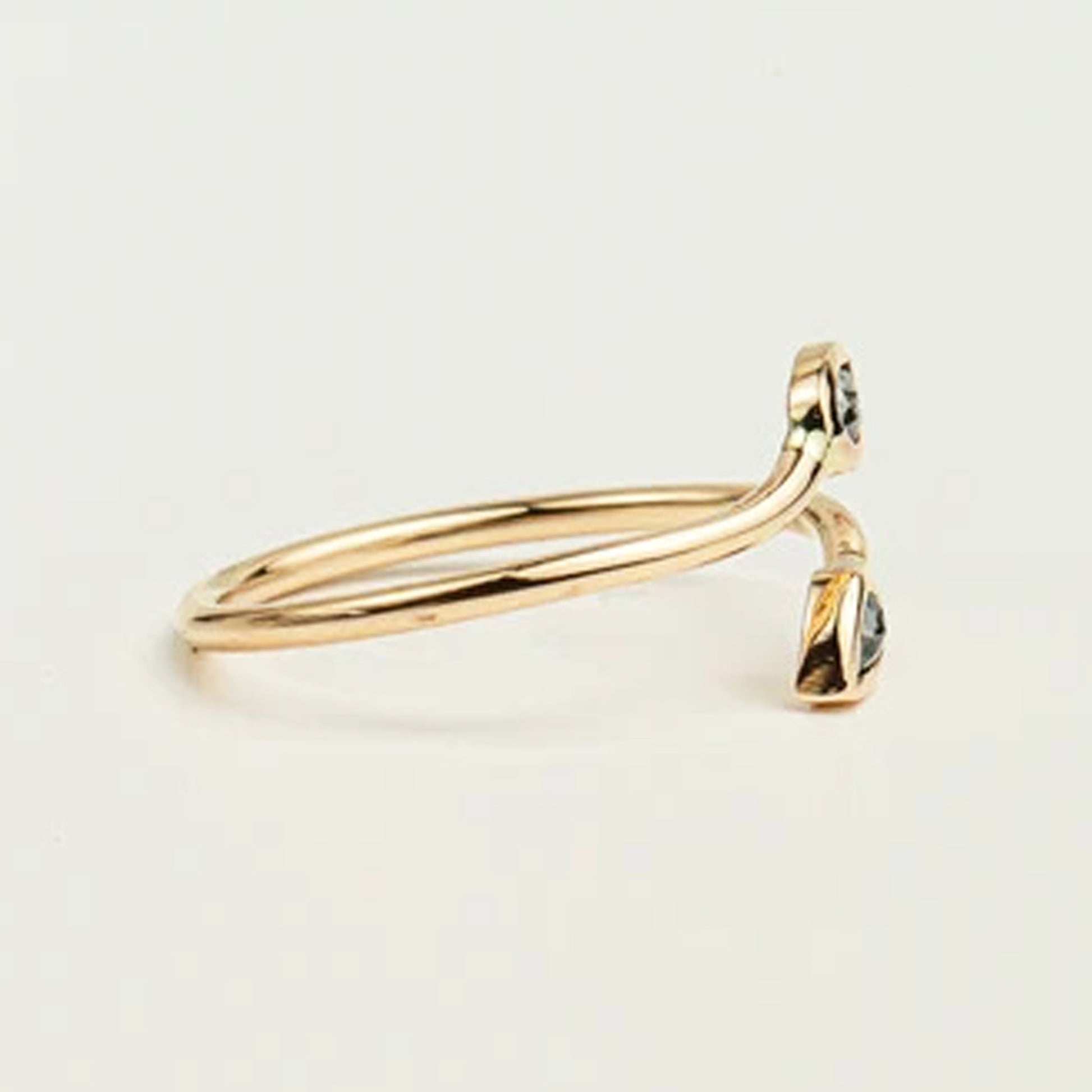 gold minimalist ring