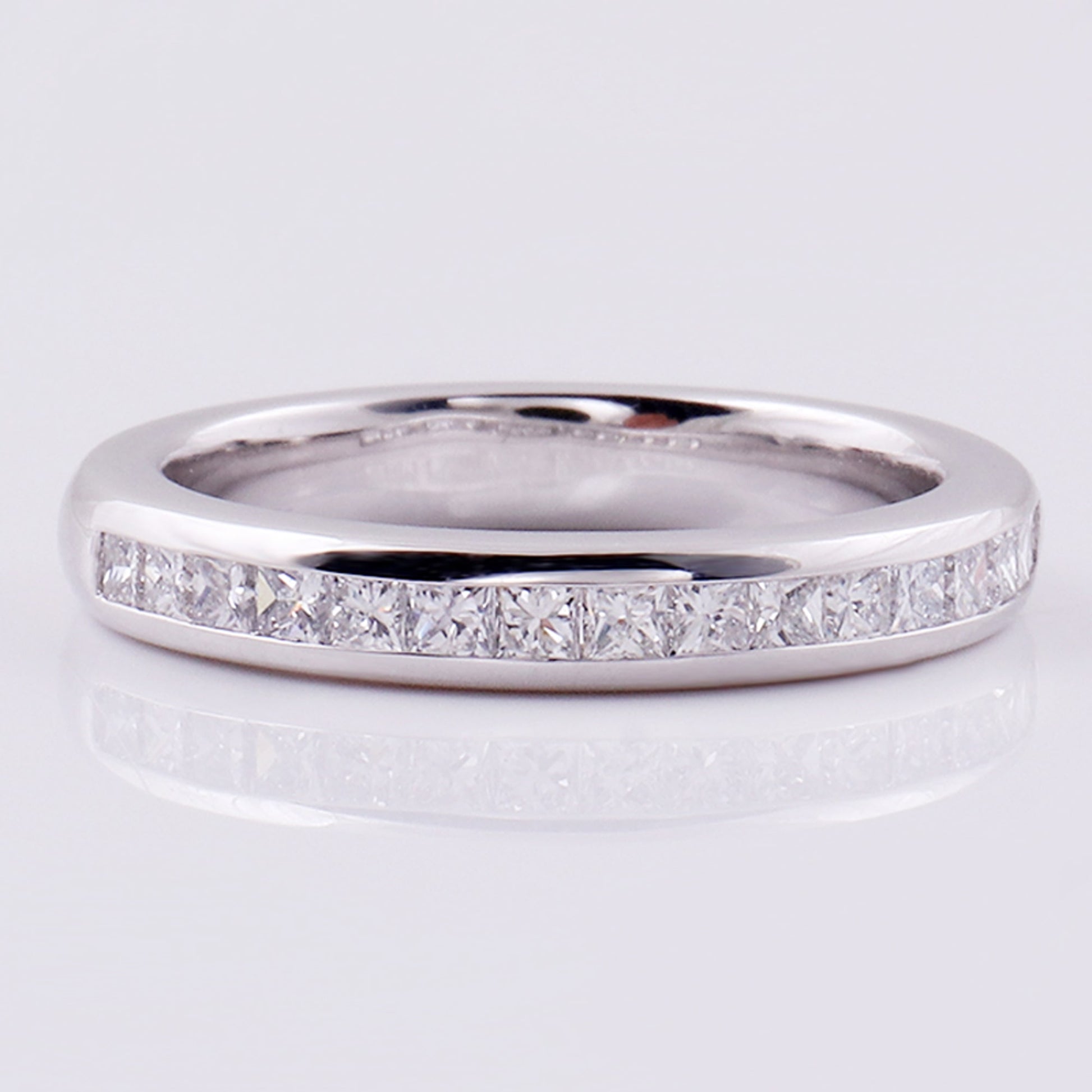 moissanite engagement ring princess cut