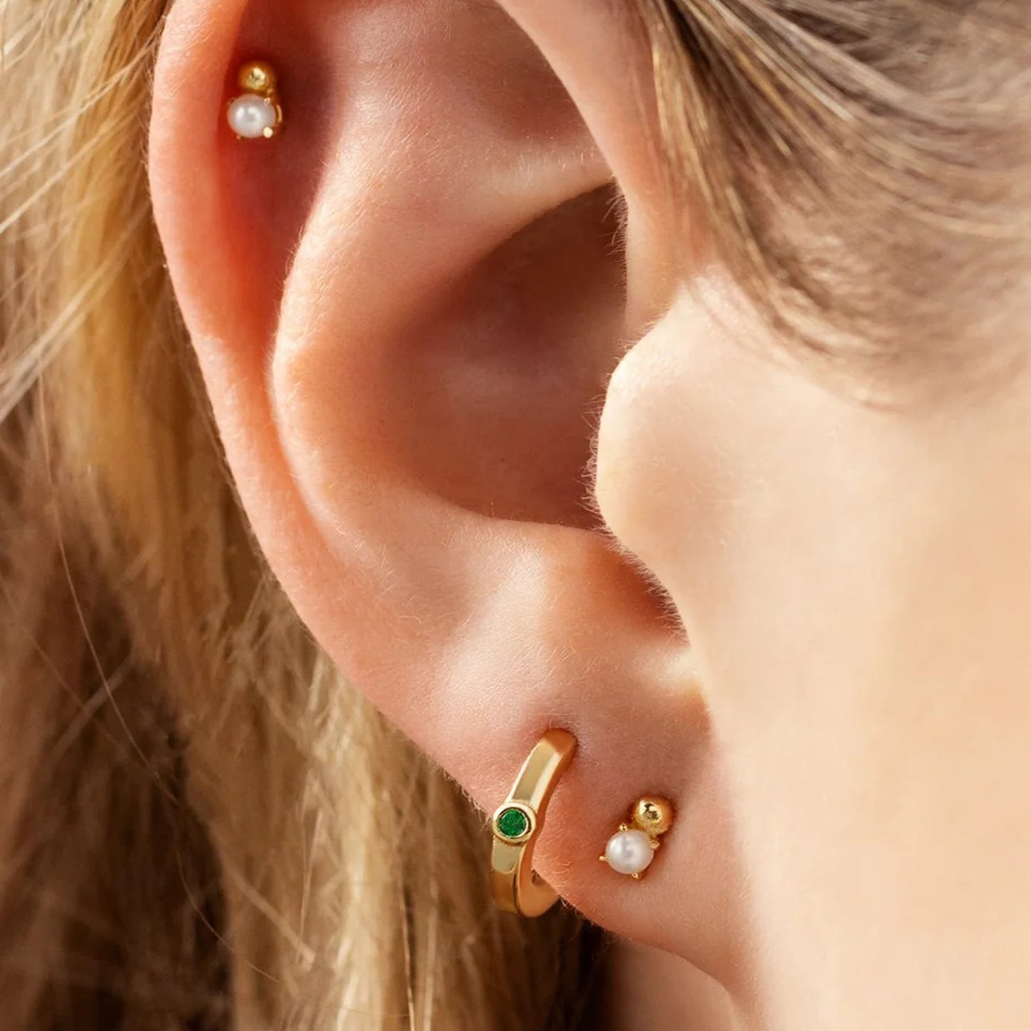 diamond hoop earrings