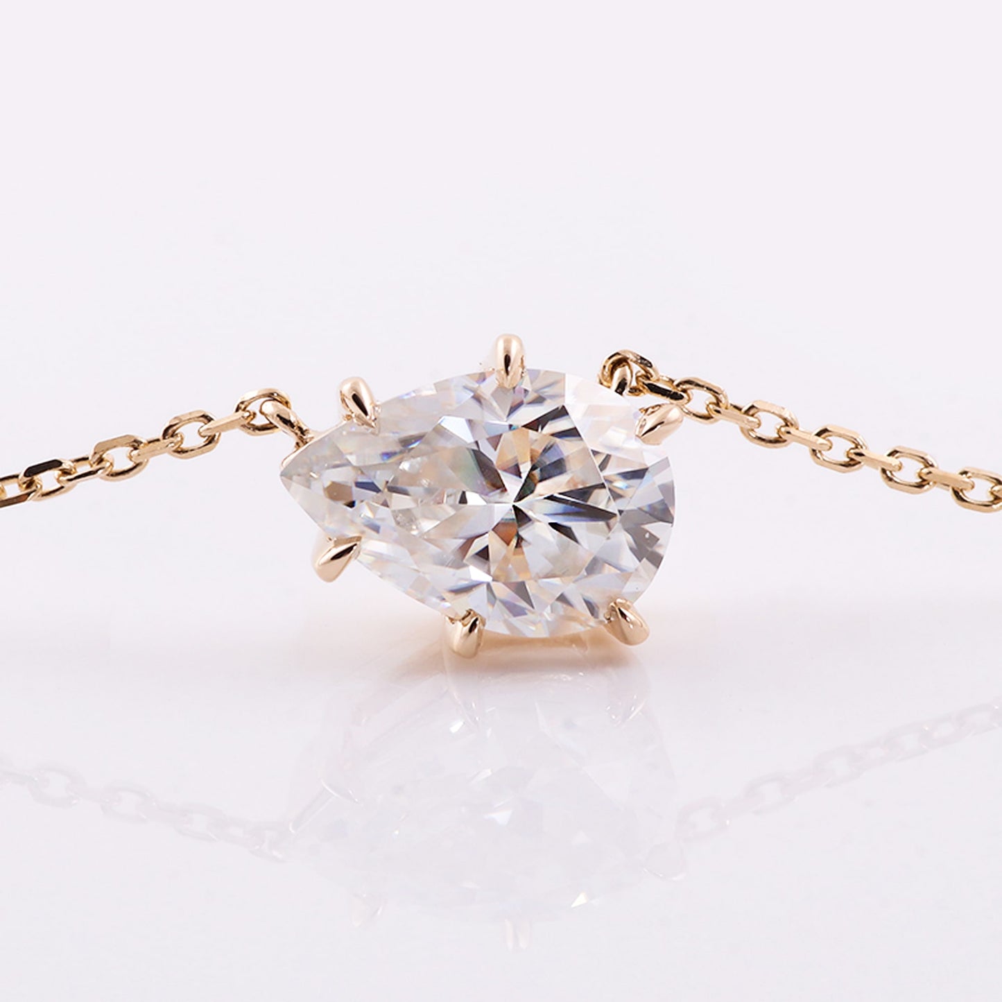 moissanite pendant