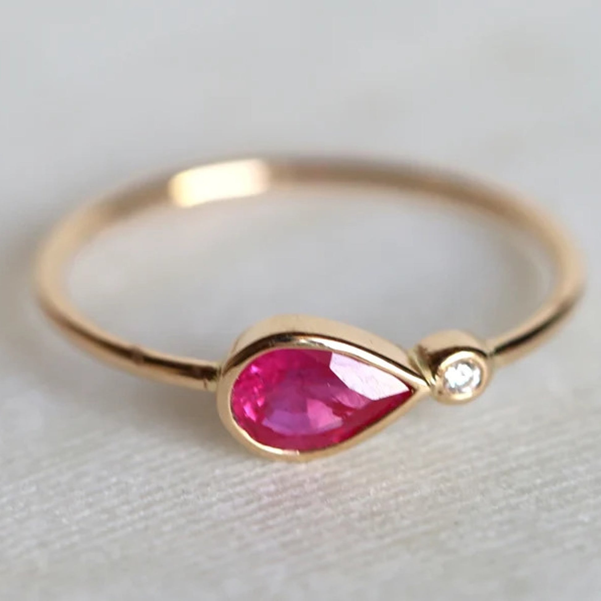 ruby and diamond ring