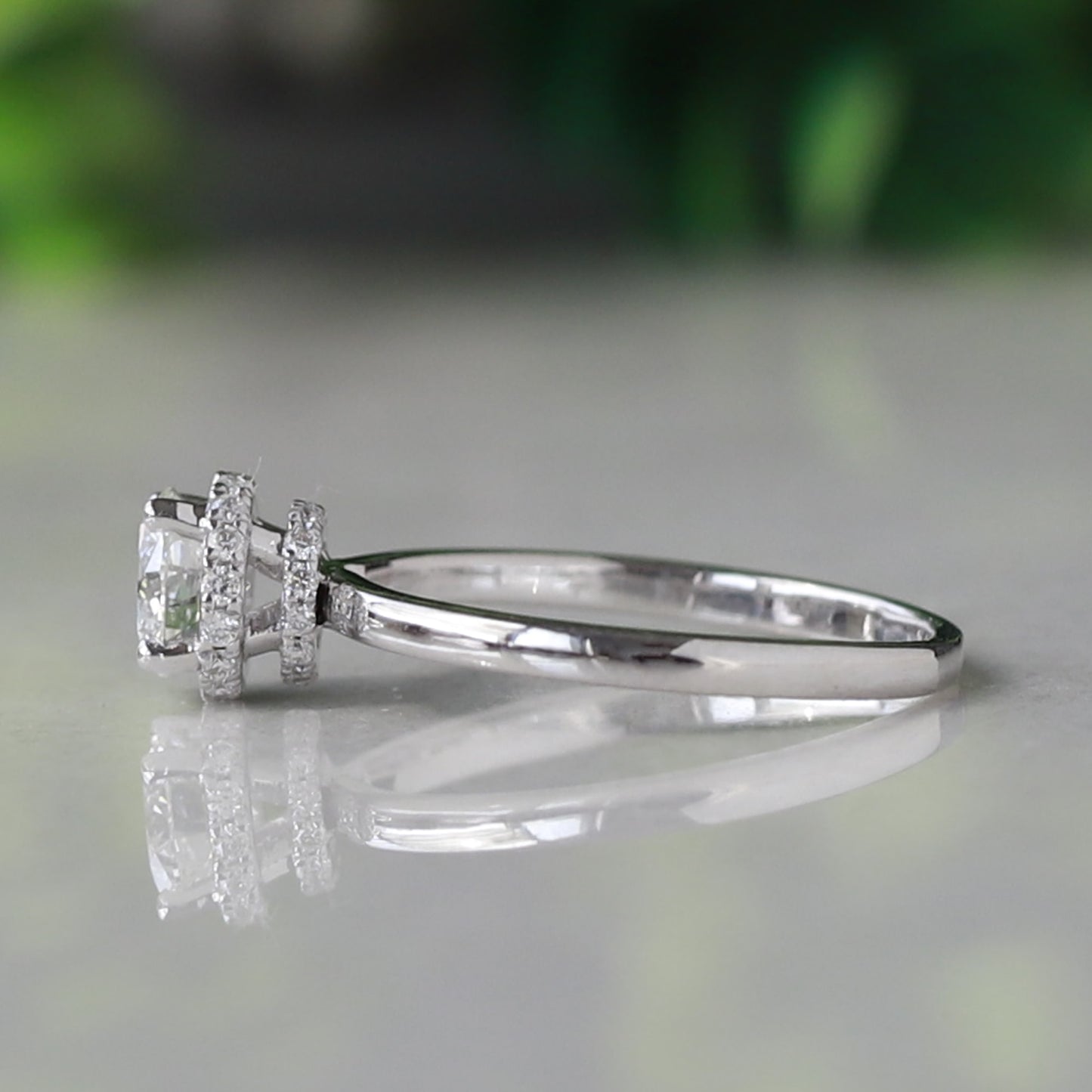 double halo ring