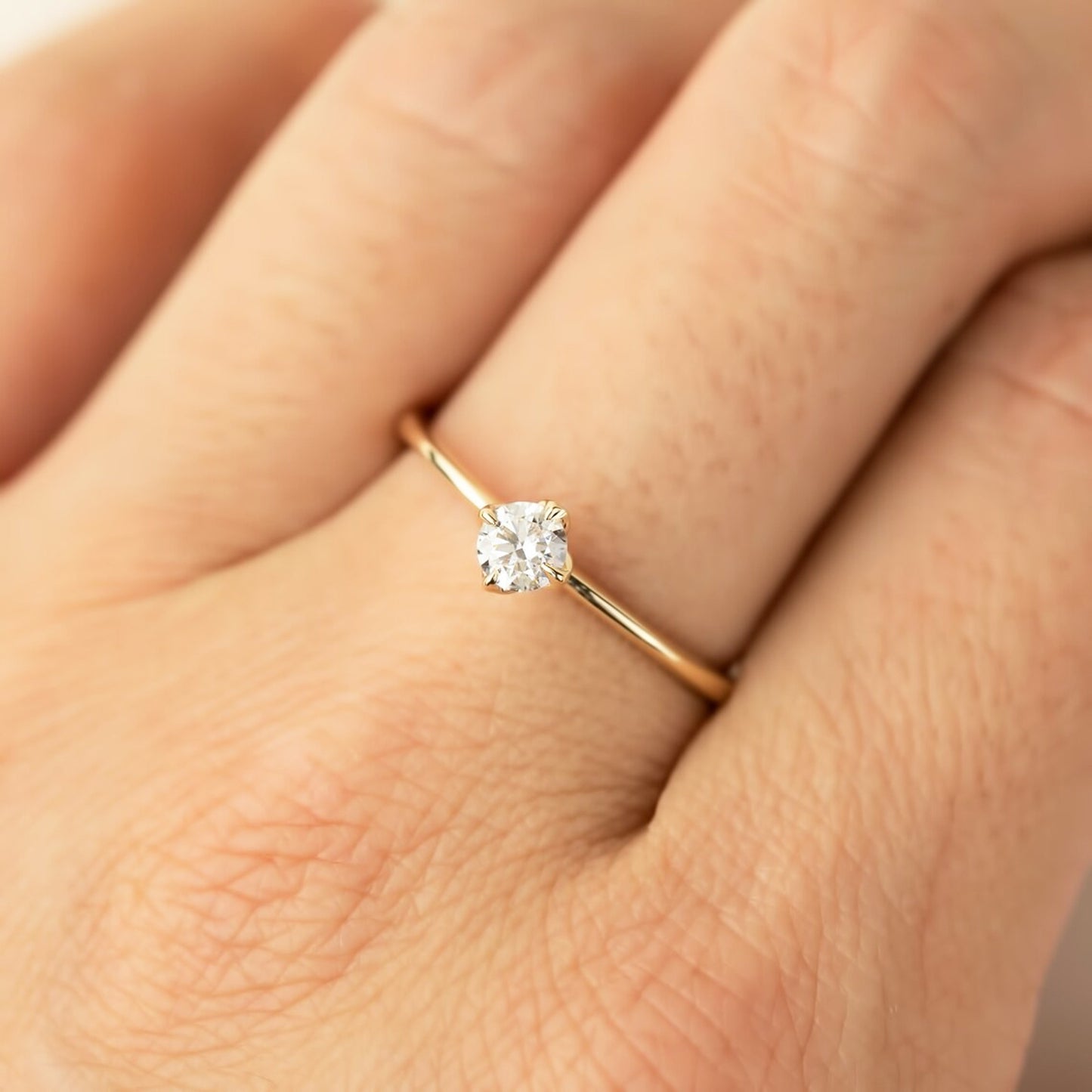 minimal wedding ring